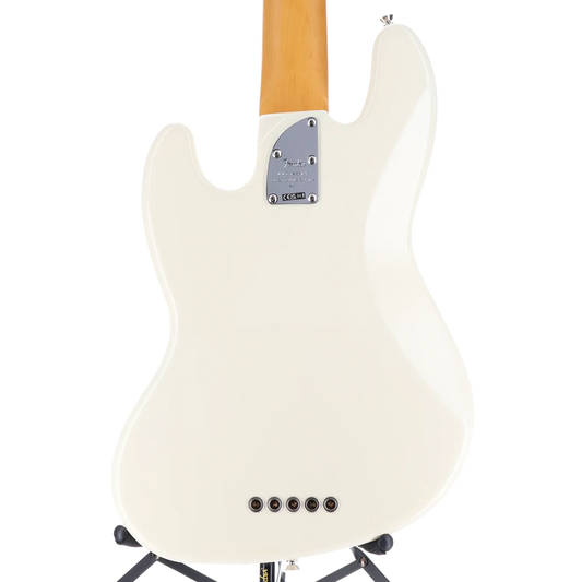 American Professional II Jazz Bass V, Rosewood Fingerboard, Olympic White (L7) (85803)