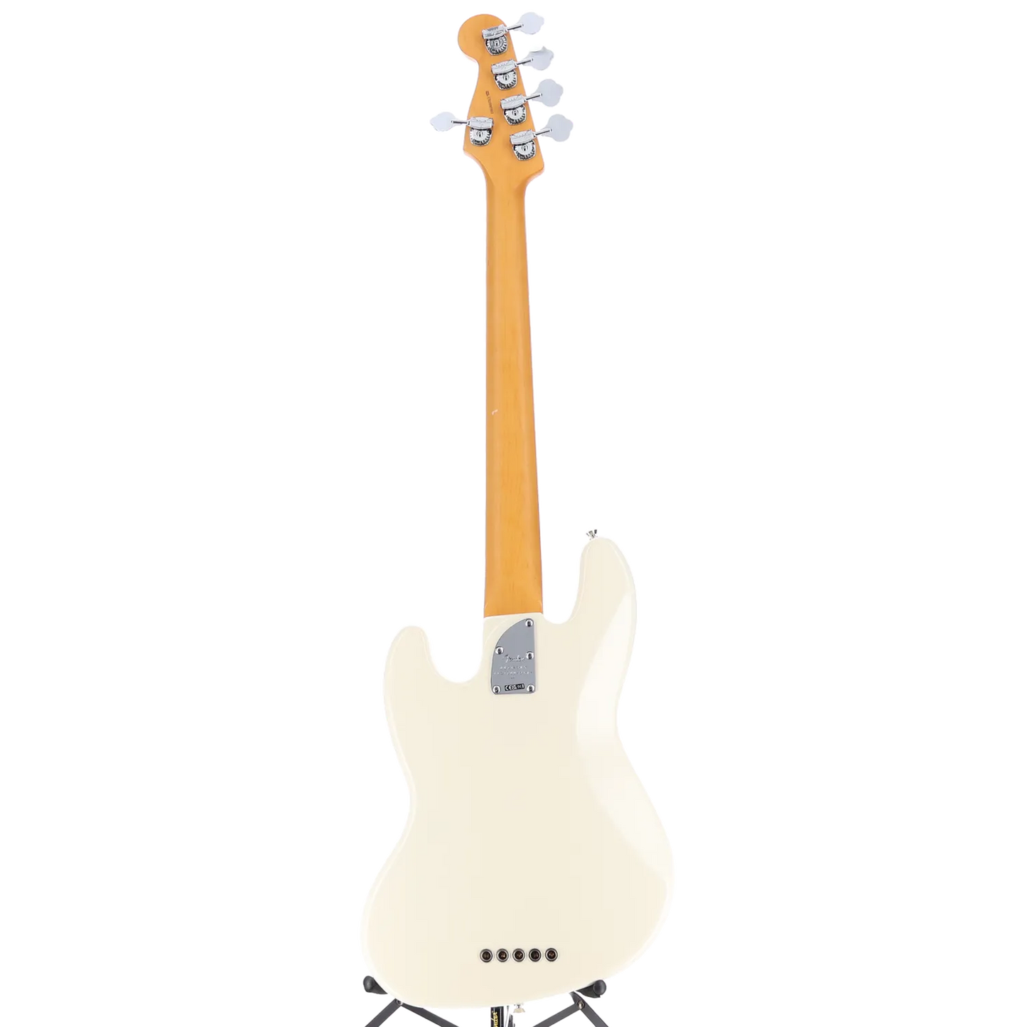 American Professional II Jazz Bass V, Rosewood Fingerboard, Olympic White (L7) (85803)