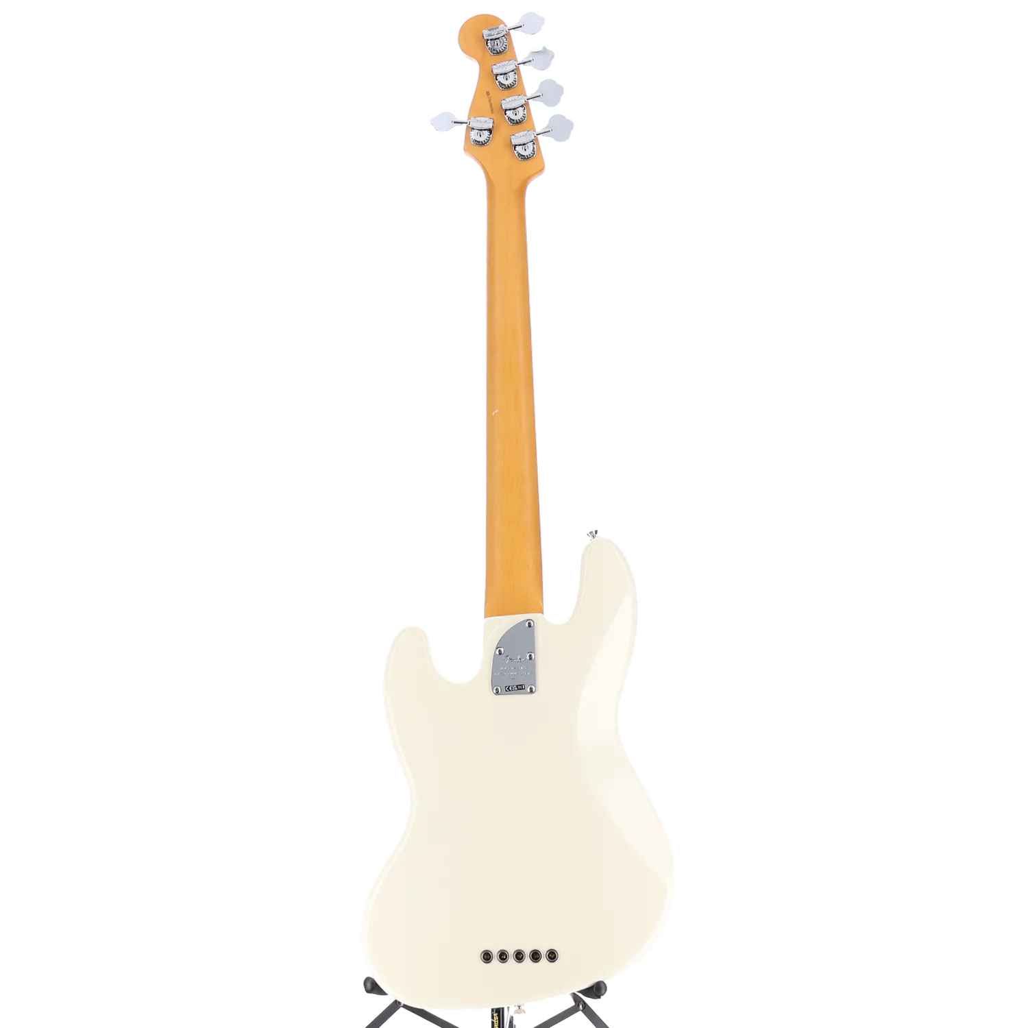 American Professional II Jazz Bass V, Rosewood Fingerboard, Olympic White (L7) (85803)