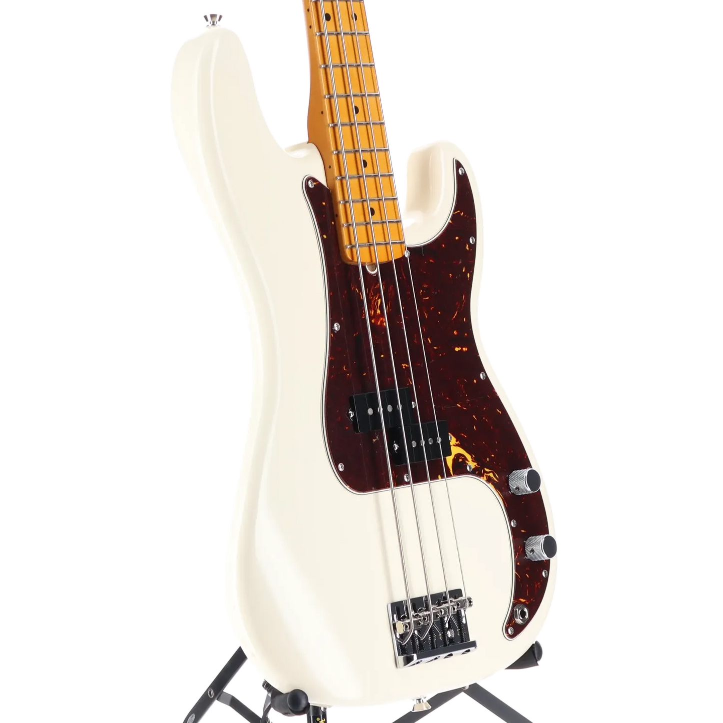 American Professional II Precision Bass, Maple Fingerboard, Olympic White (D2) (88686)