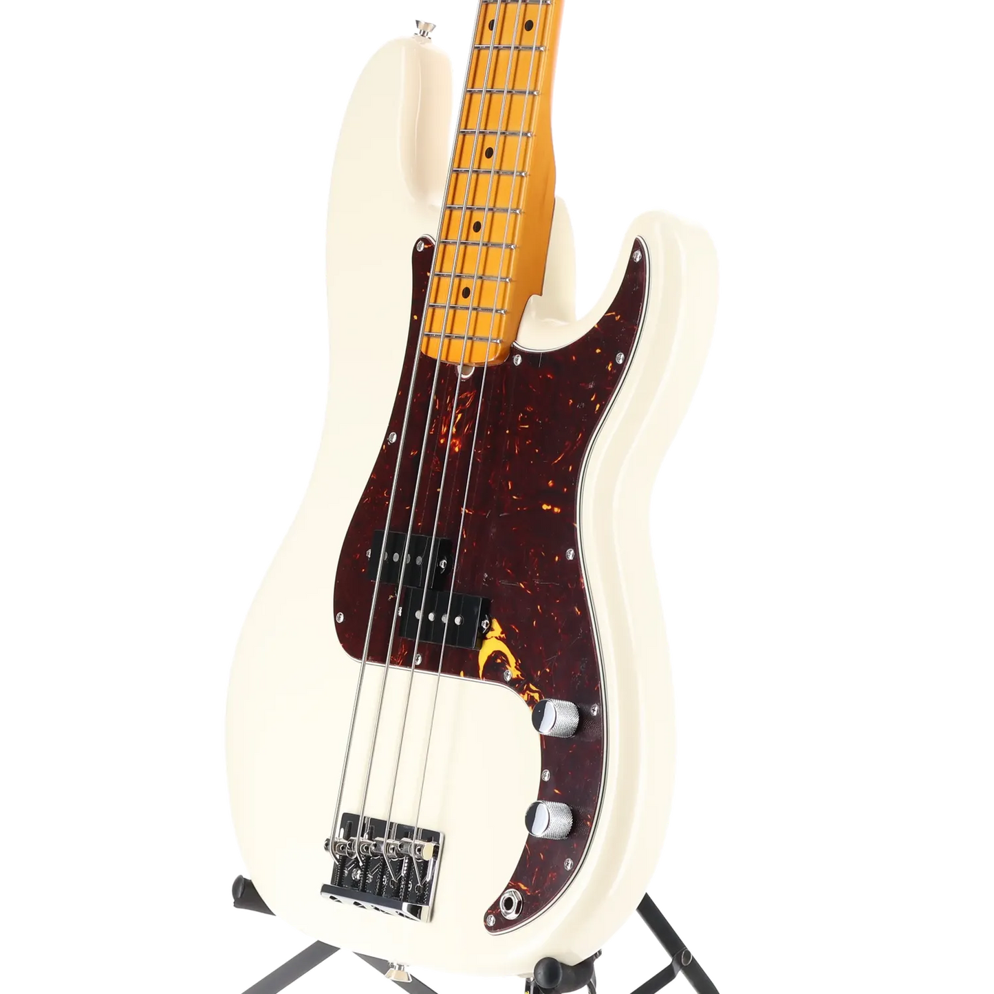 American Professional II Precision Bass, Maple Fingerboard, Olympic White (D2) (88686)