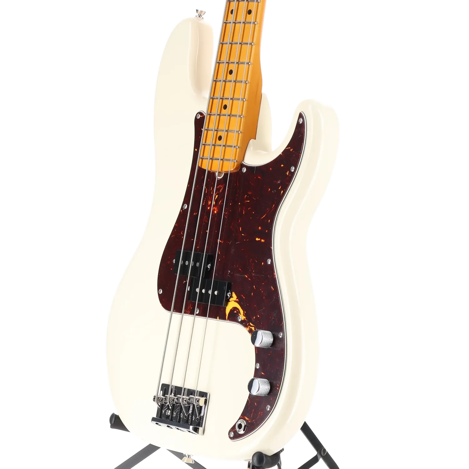 American Professional II Precision Bass, Maple Fingerboard, Olympic White (D2) (88686)