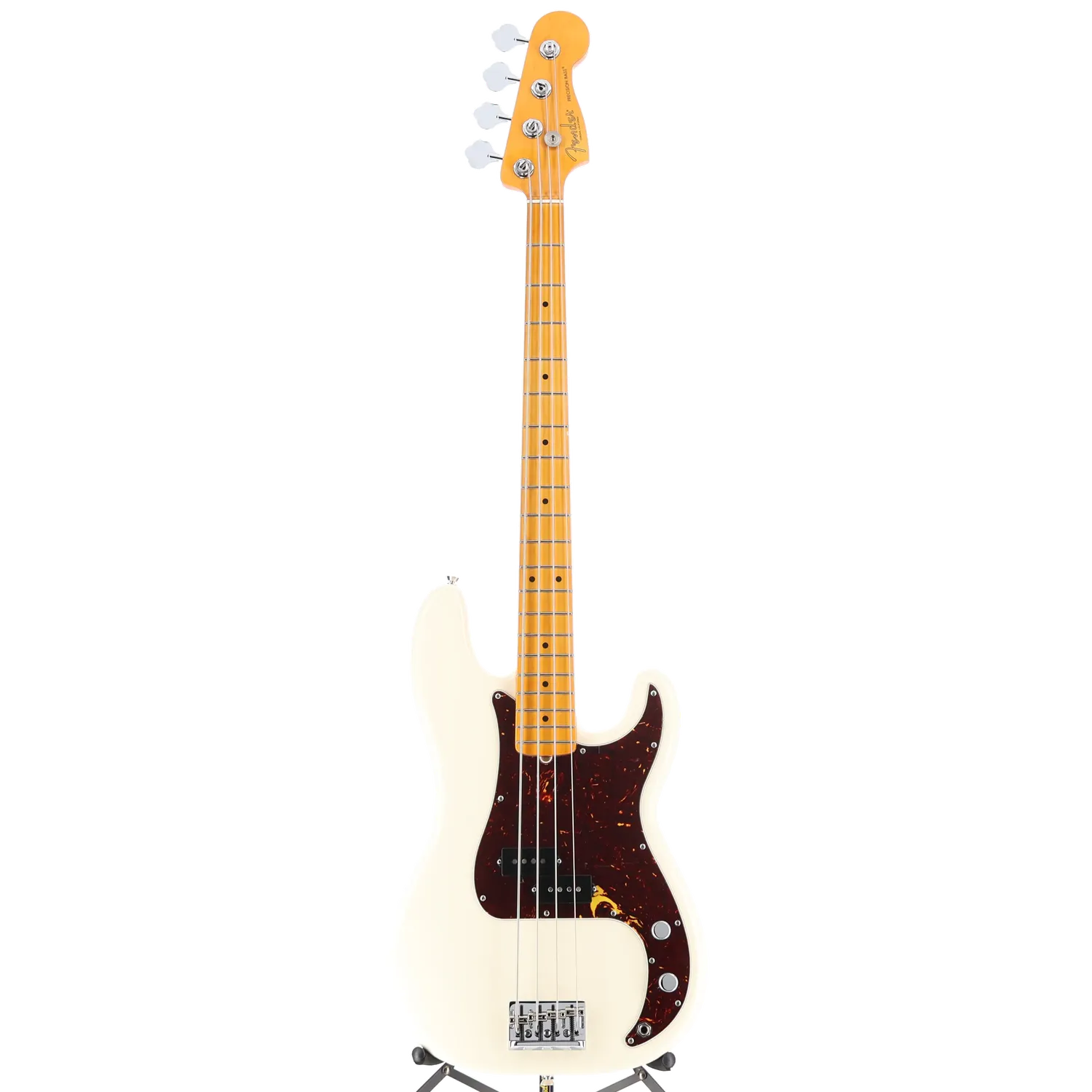 American Professional II Precision Bass, Maple Fingerboard, Olympic White (D2) (88686)