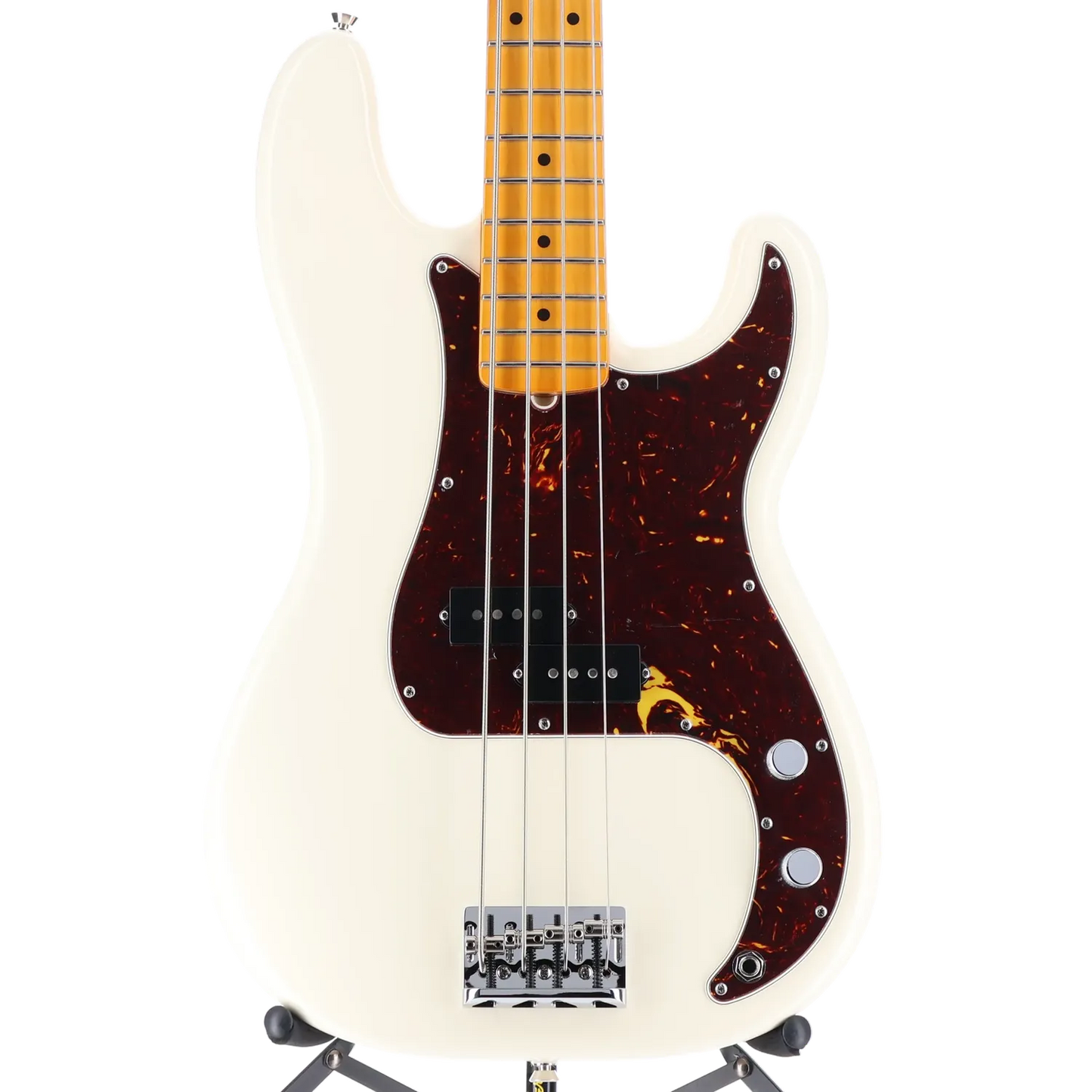American Professional II Precision Bass, Maple Fingerboard, Olympic White (D2) (88686)