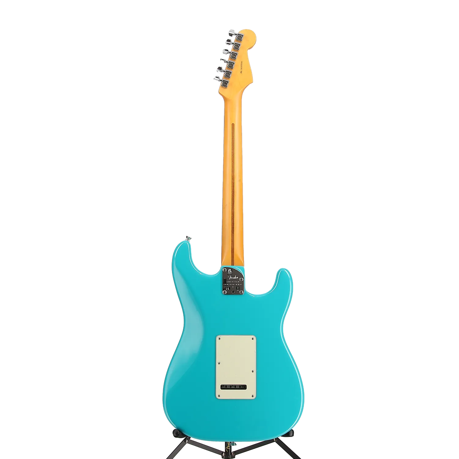 American Professional II Stratocaster Left-Hand, Rosewood Fingerboard, Miami Blue (EC6) (75741)