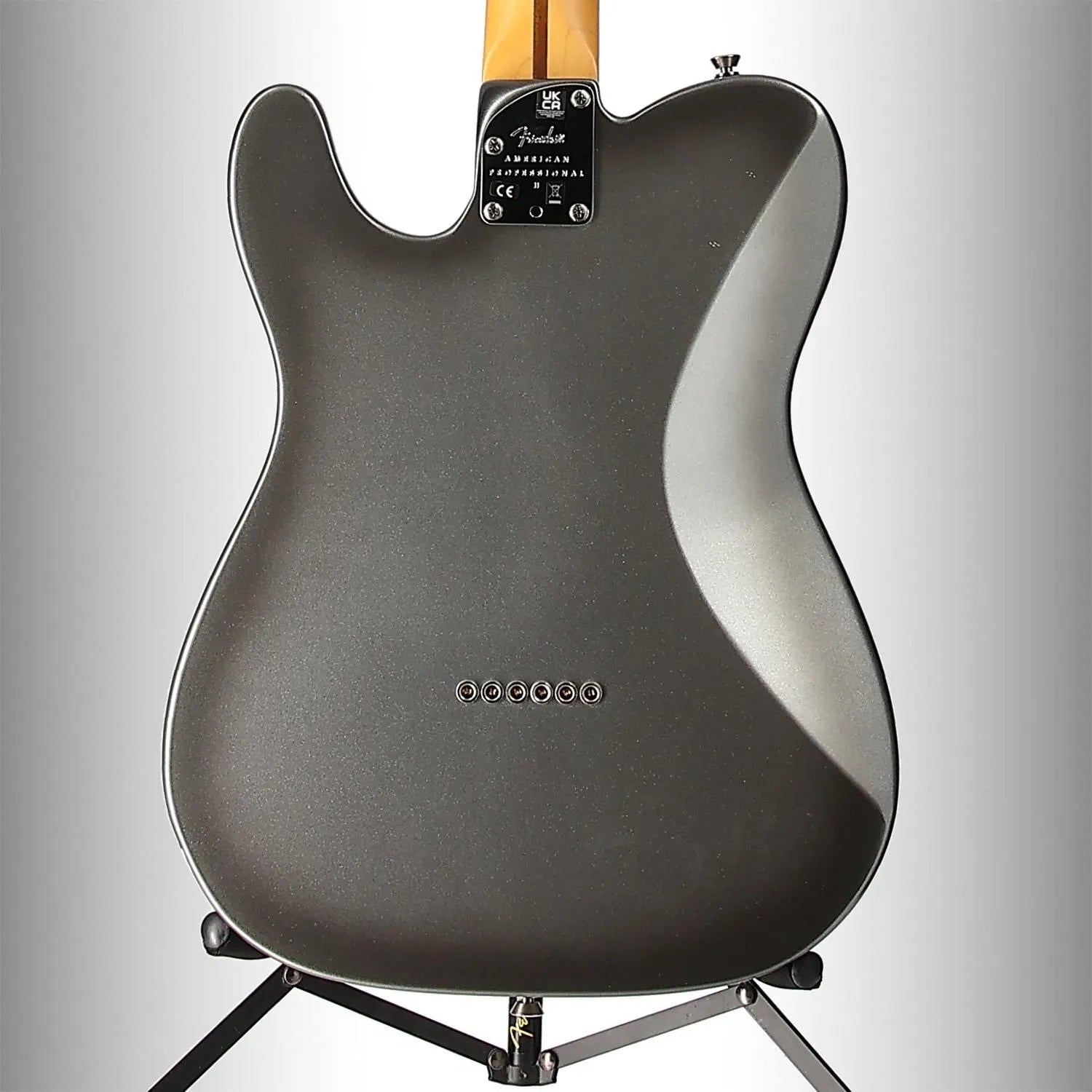 American Professional II Telecaster Deluxe, Rosewood Fingerboard, Mercury (OB5) (69815)