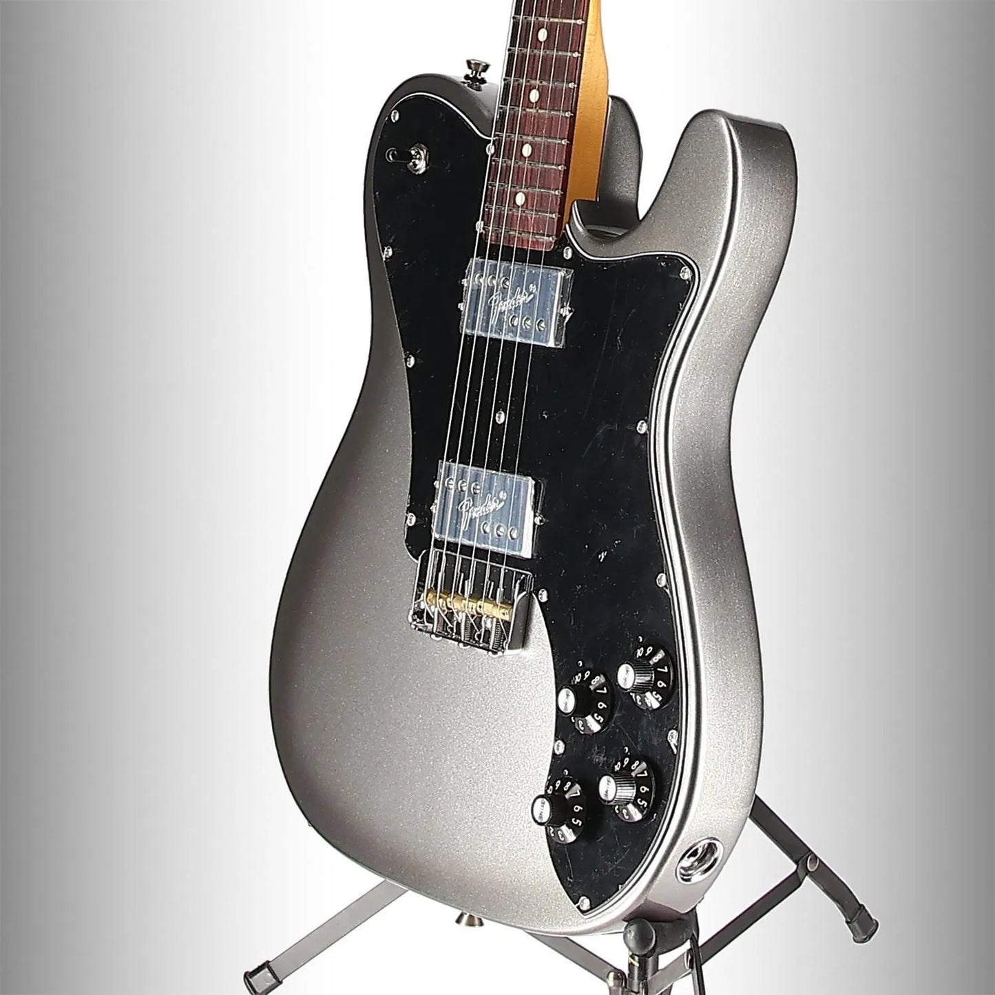 American Professional II Telecaster Deluxe, Rosewood Fingerboard, Mercury (OB5) (69815)