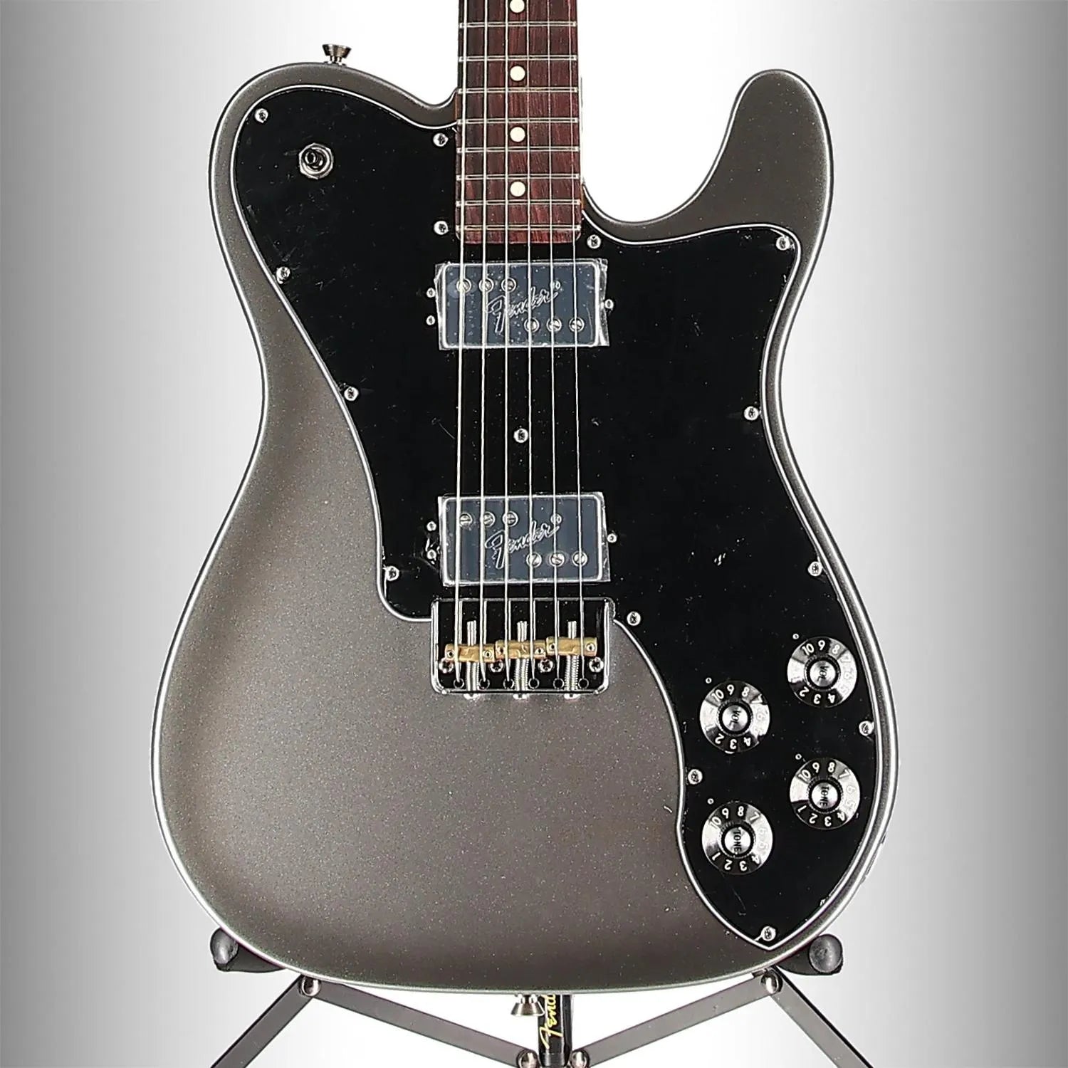 American Professional II Telecaster Deluxe, Rosewood Fingerboard, Mercury (OB5) (69815)