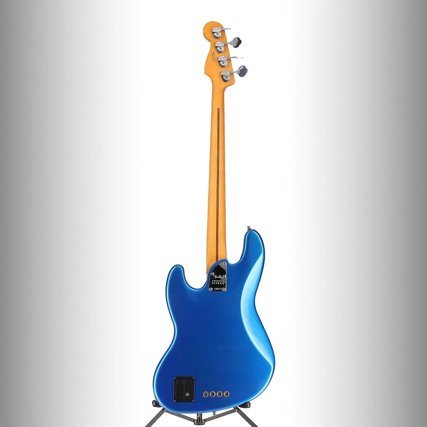 American Ultra II Jazz Bass, Ebony Fingerboard, Noble Blue (BB3) (11922)