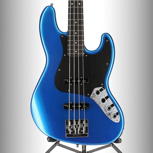 American Ultra II Jazz Bass, Ebony Fingerboard, Noble Blue (BB3) (11922)