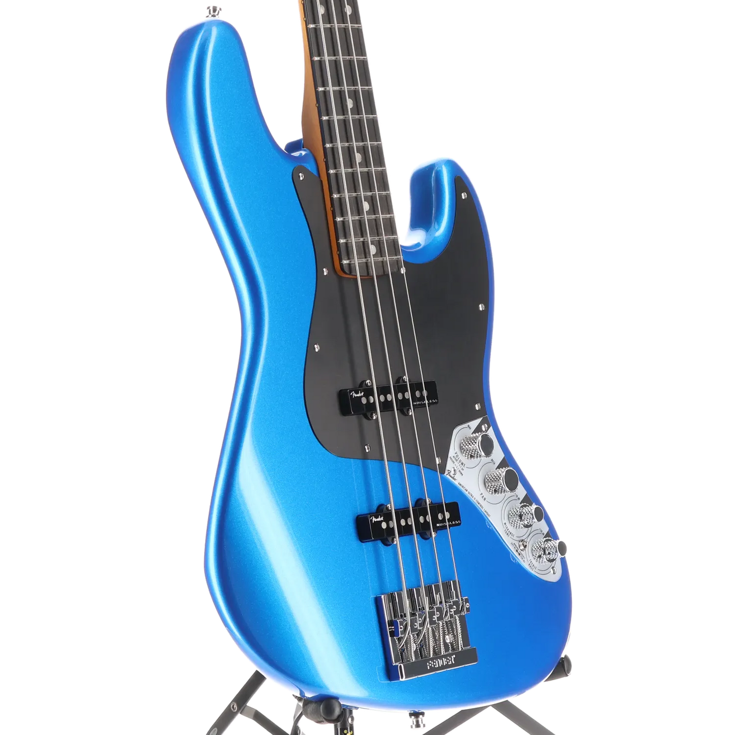 American Ultra II Jazz Bass, Ebony Fingerboard, Noble Blue (RC4) (05180)
