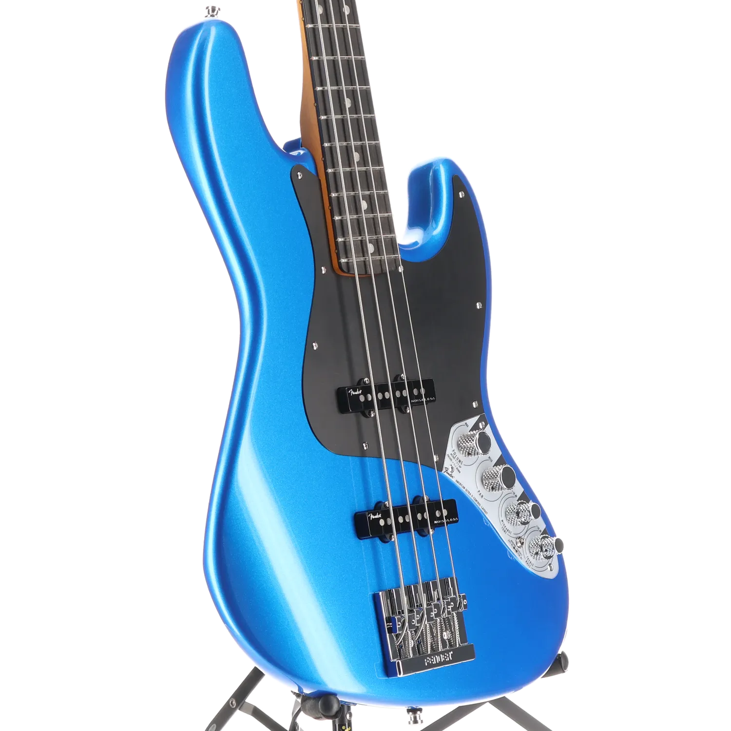 American Ultra II Jazz Bass, Ebony Fingerboard, Noble Blue (RC4) (05180)
