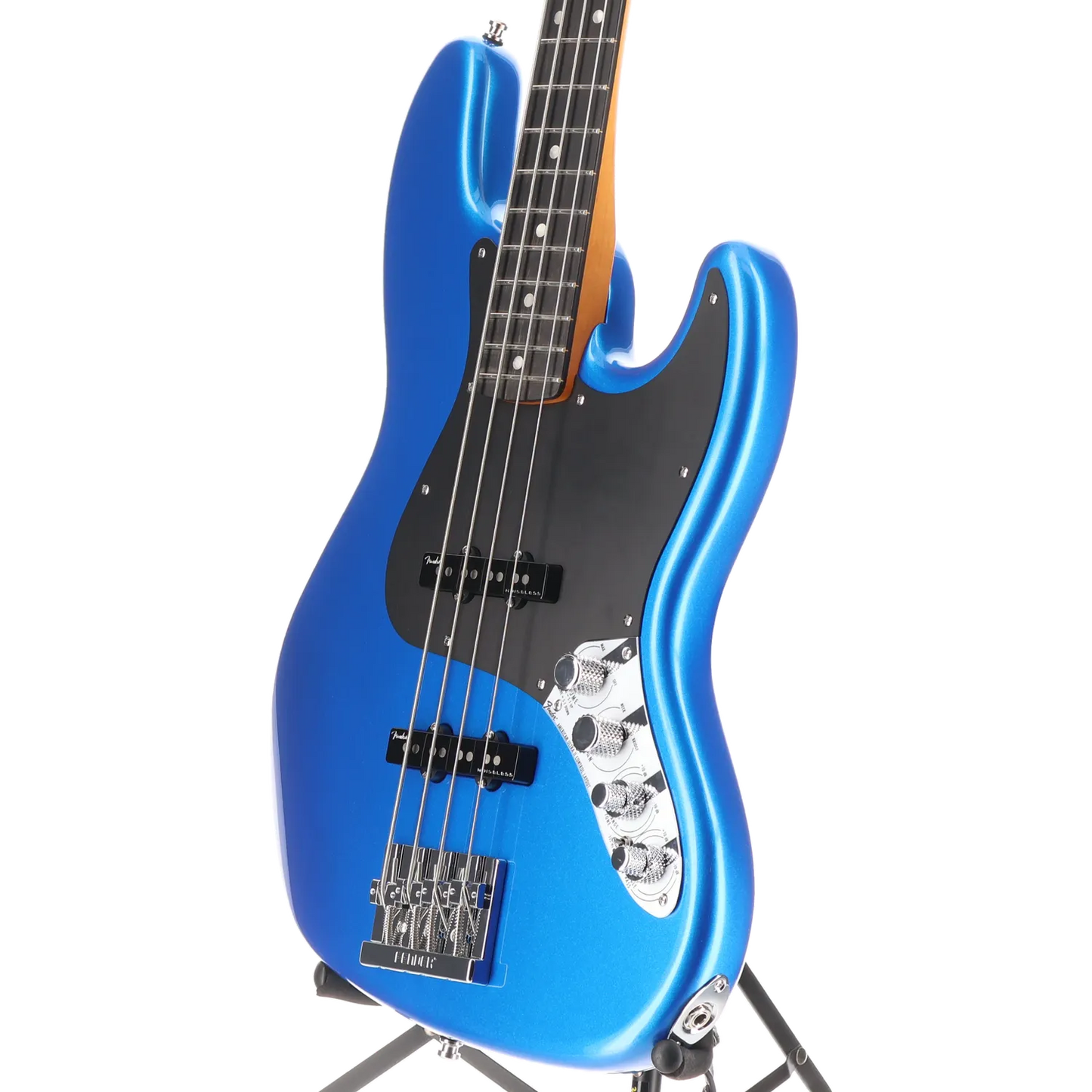 American Ultra II Jazz Bass, Ebony Fingerboard, Noble Blue (RC4) (05180)