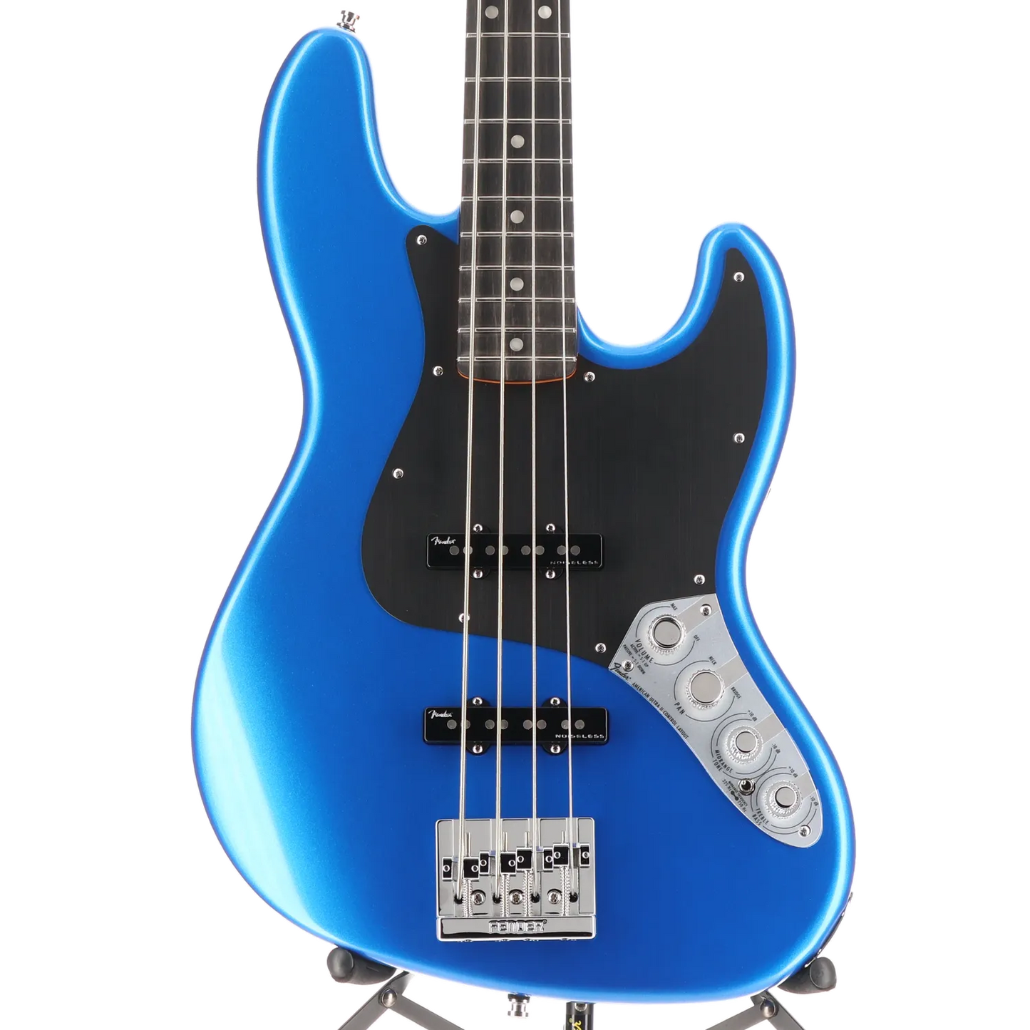 American Ultra II Jazz Bass, Ebony Fingerboard, Noble Blue (RC4) (05180)