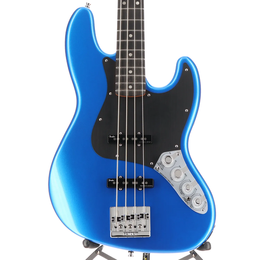 American Ultra II Jazz Bass, Ebony Fingerboard, Noble Blue (RC4) (05180)