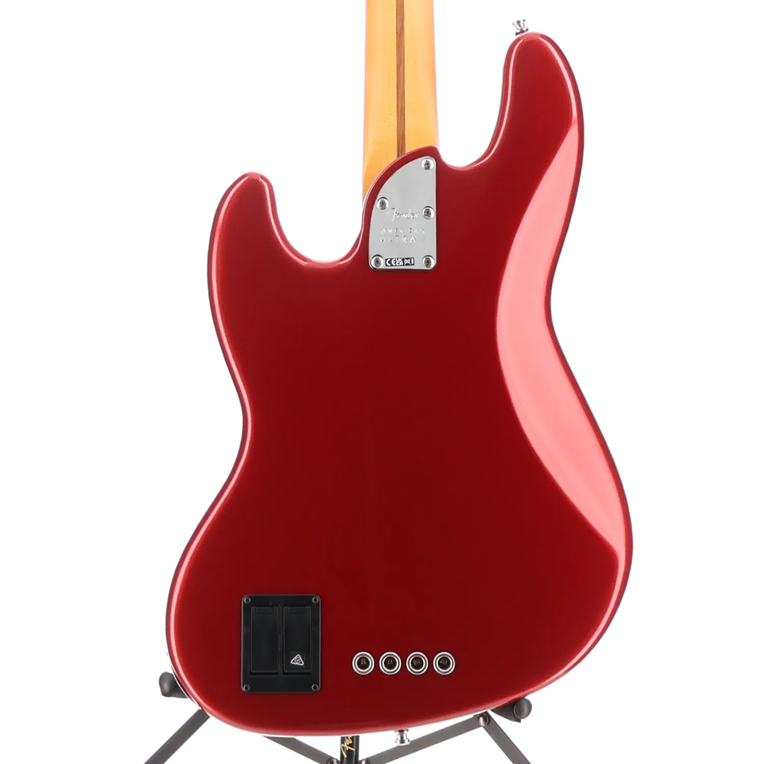 American Ultra II Jazz Bass, Maple Fingerboard, Sinister Red (F2) (15402)