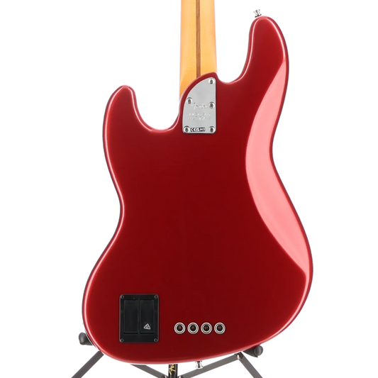American Ultra II Jazz Bass, Maple Fingerboard, Sinister Red (F2) (15402)