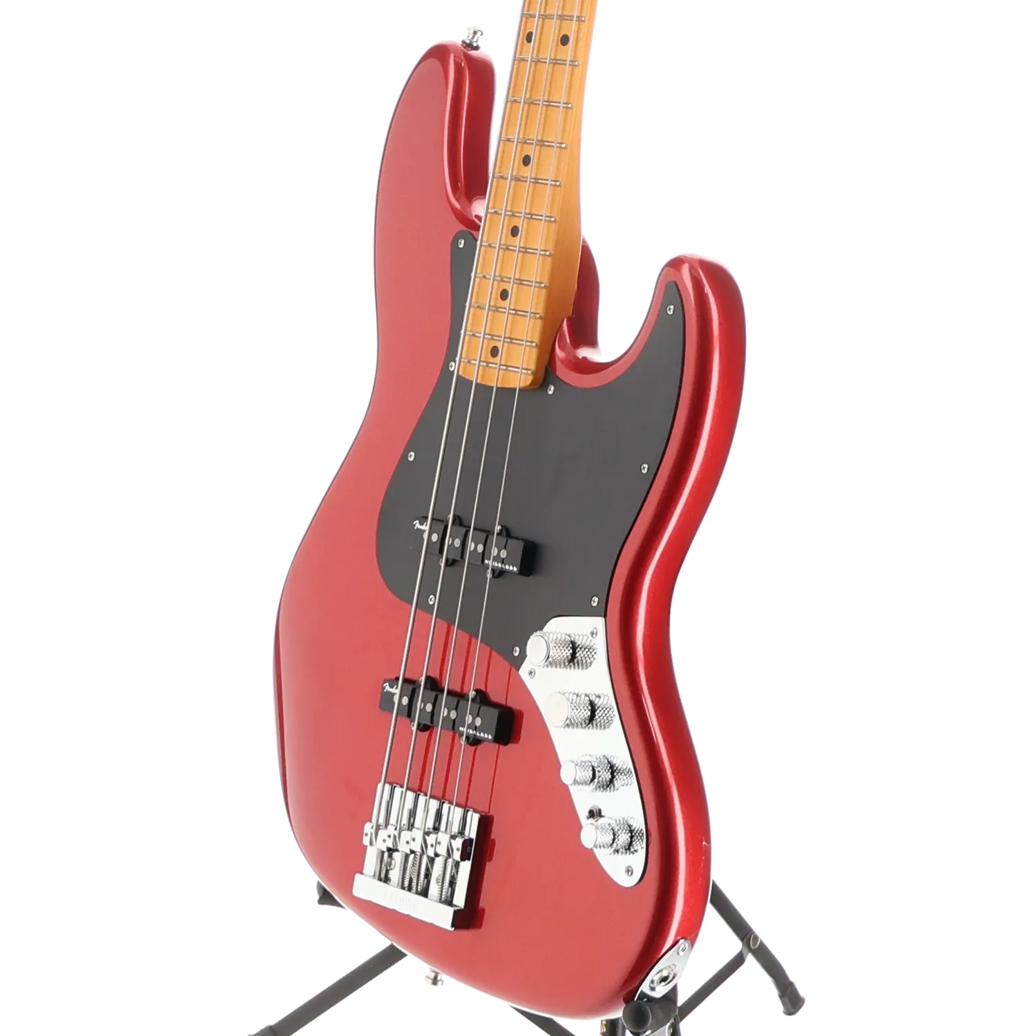American Ultra II Jazz Bass, Maple Fingerboard, Sinister Red (F2) (15402)
