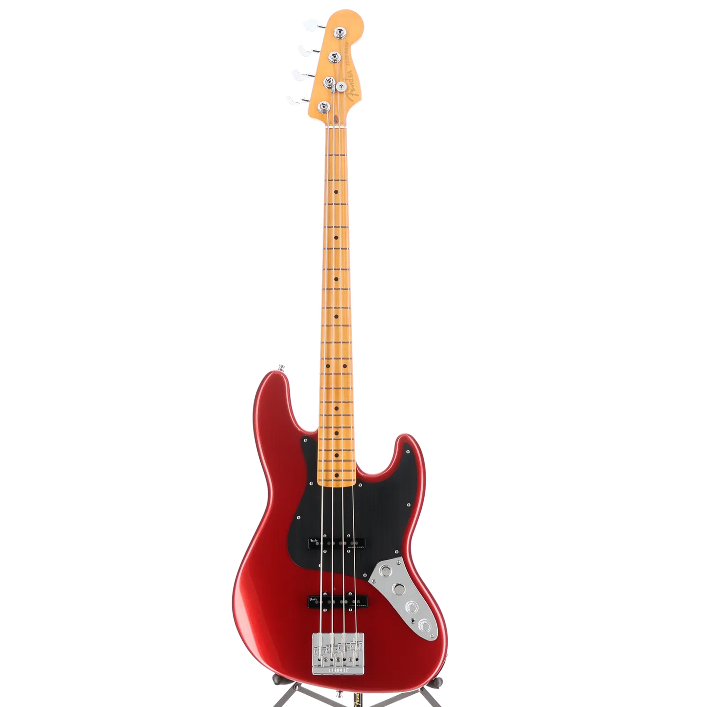 American Ultra II Jazz Bass, Maple Fingerboard, Sinister Red (F2) (15402)