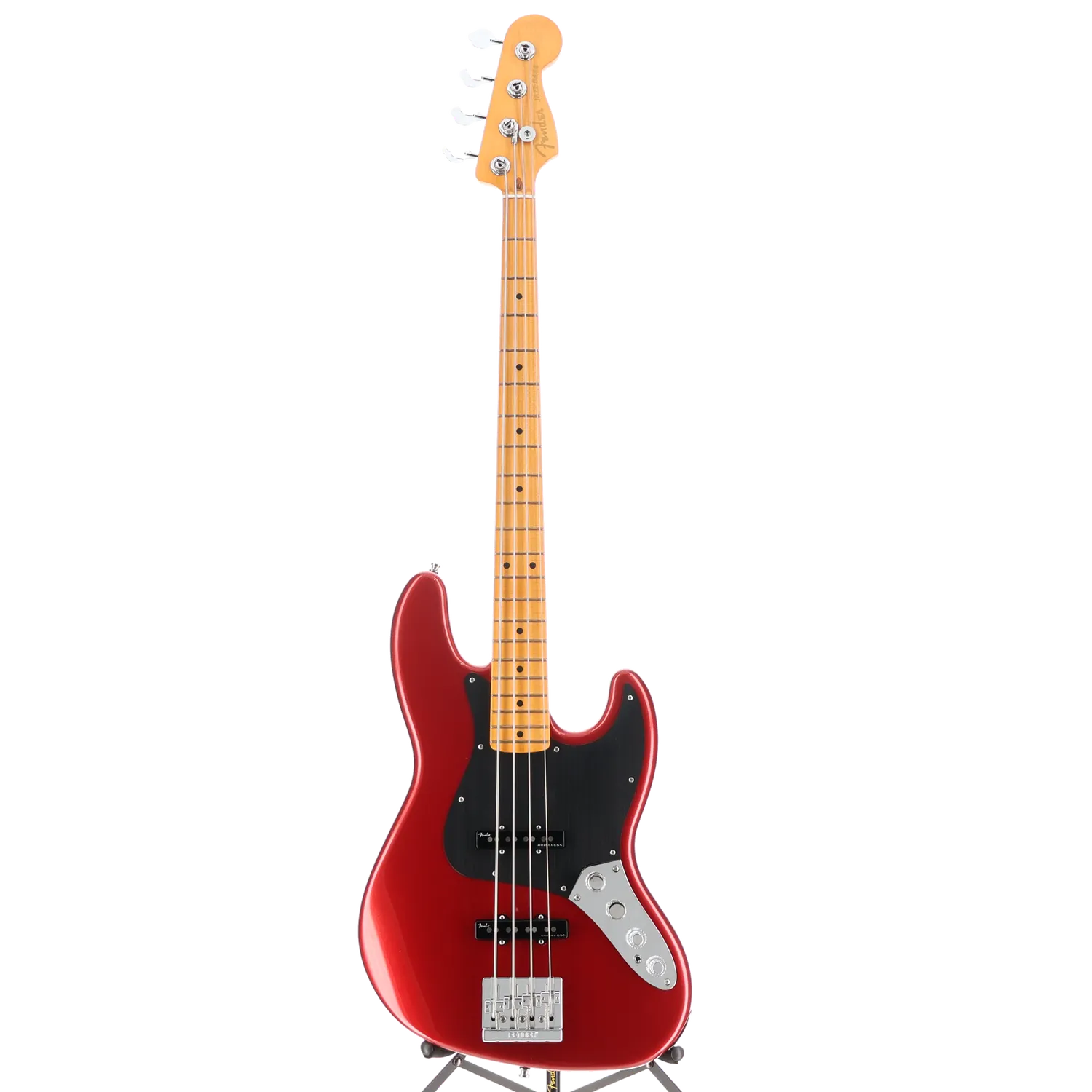 American Ultra II Jazz Bass, Maple Fingerboard, Sinister Red (F2) (15402)