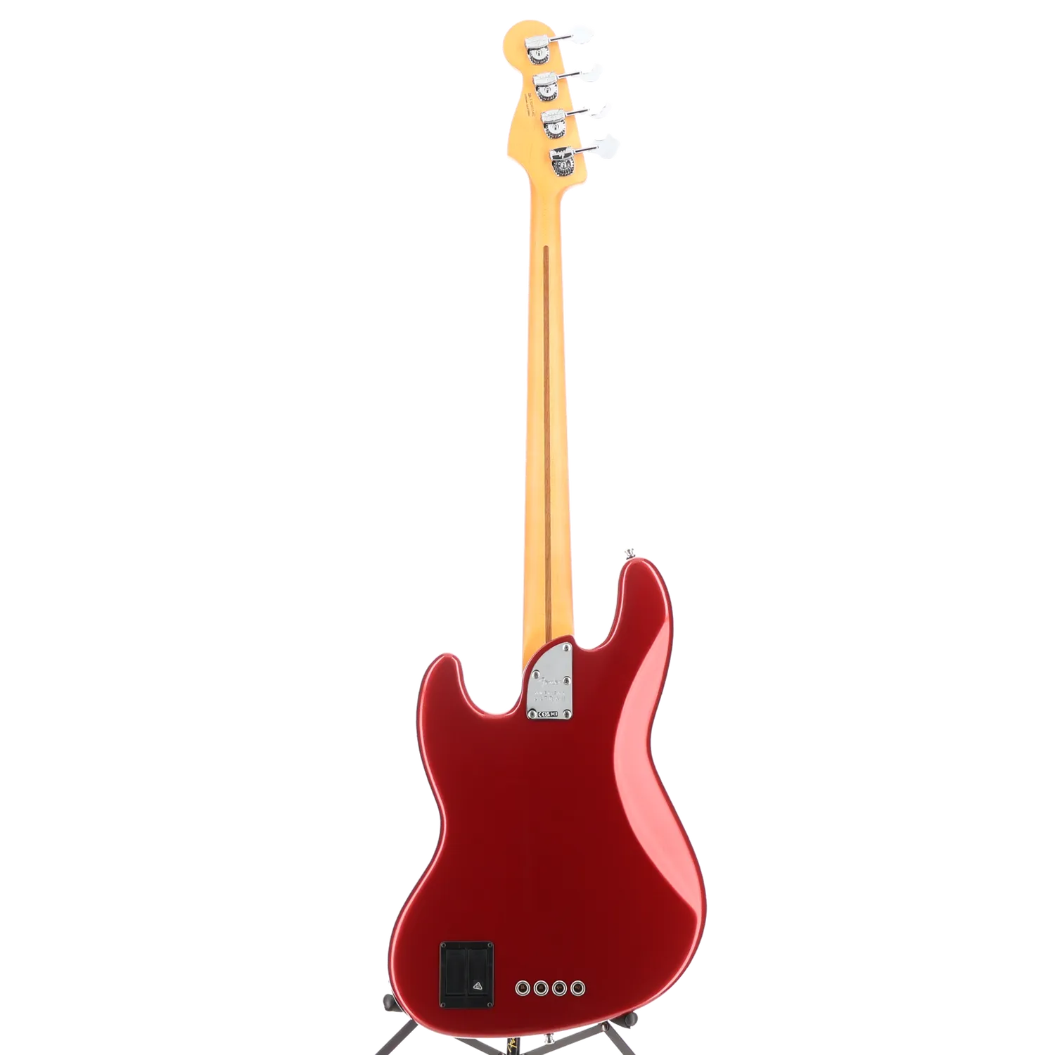 American Ultra II Jazz Bass, Maple Fingerboard, Sinister Red (F2) (15402)