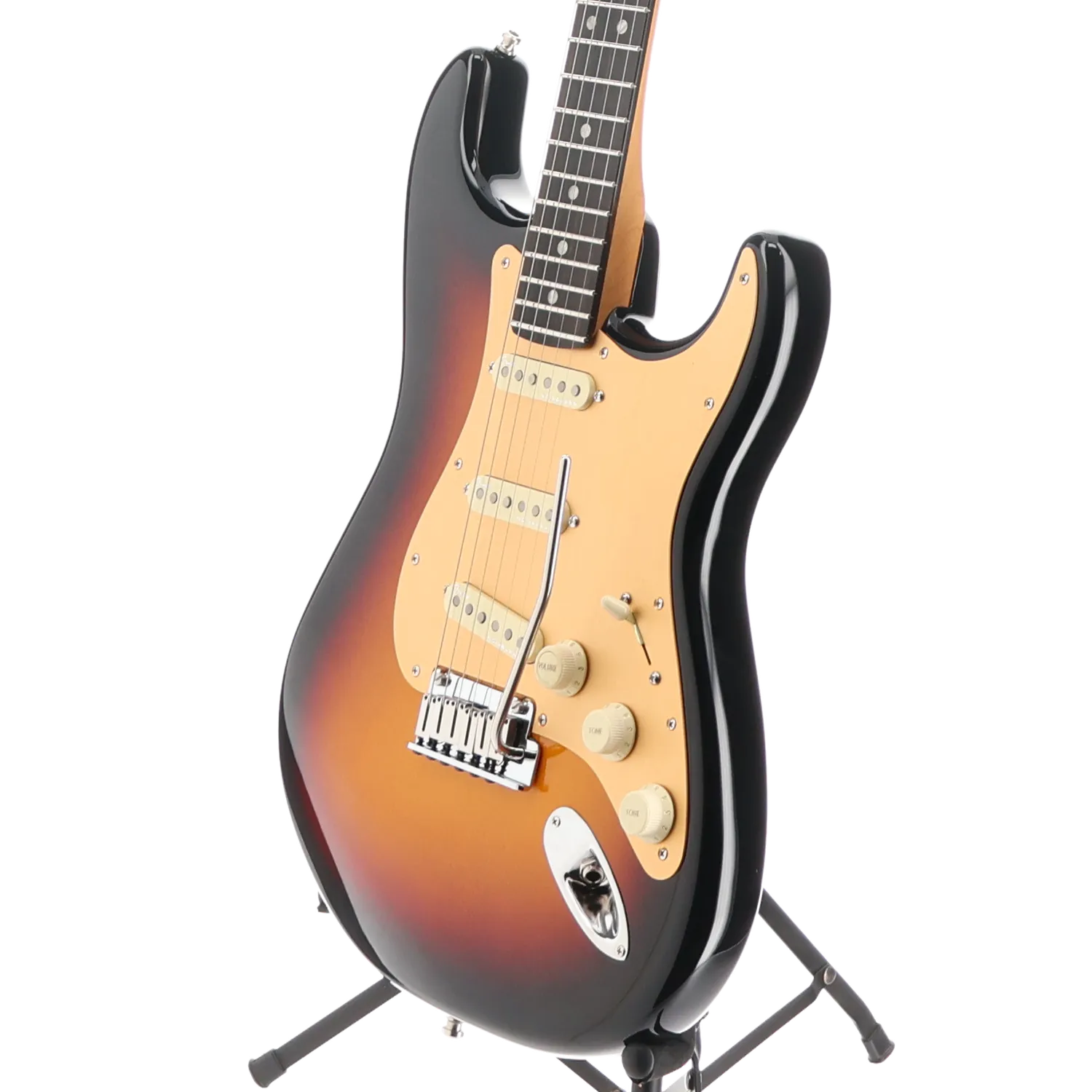 American Ultra II Stratocaster, Ebony Fingerboard, Ultraburst (BB13) (43123)