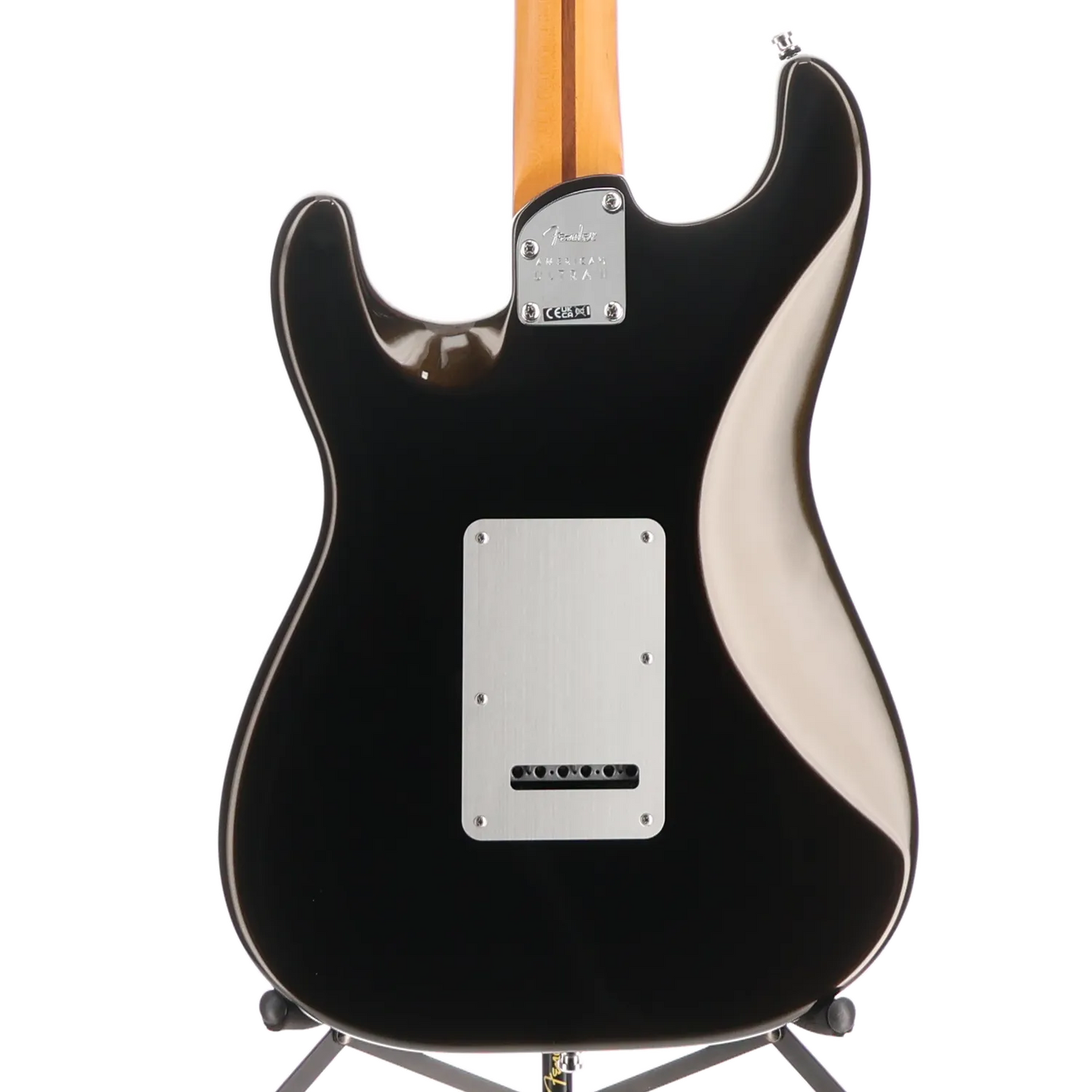 American Ultra II Stratocaster HSS, Ebony Fingerboard, Texas Tea (B4) (12679)