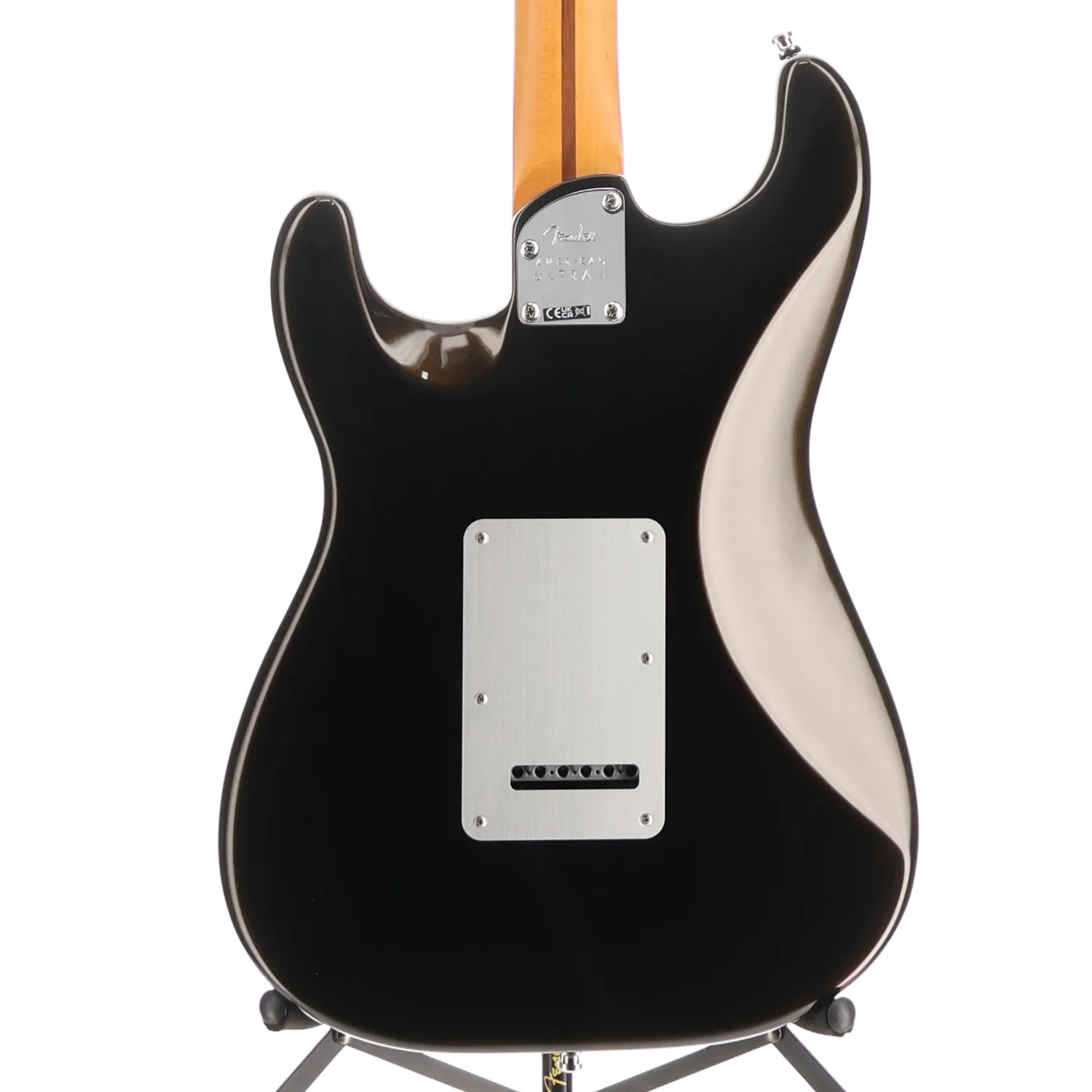 American Ultra II Stratocaster HSS, Ebony Fingerboard, Texas Tea (B4) (12679)