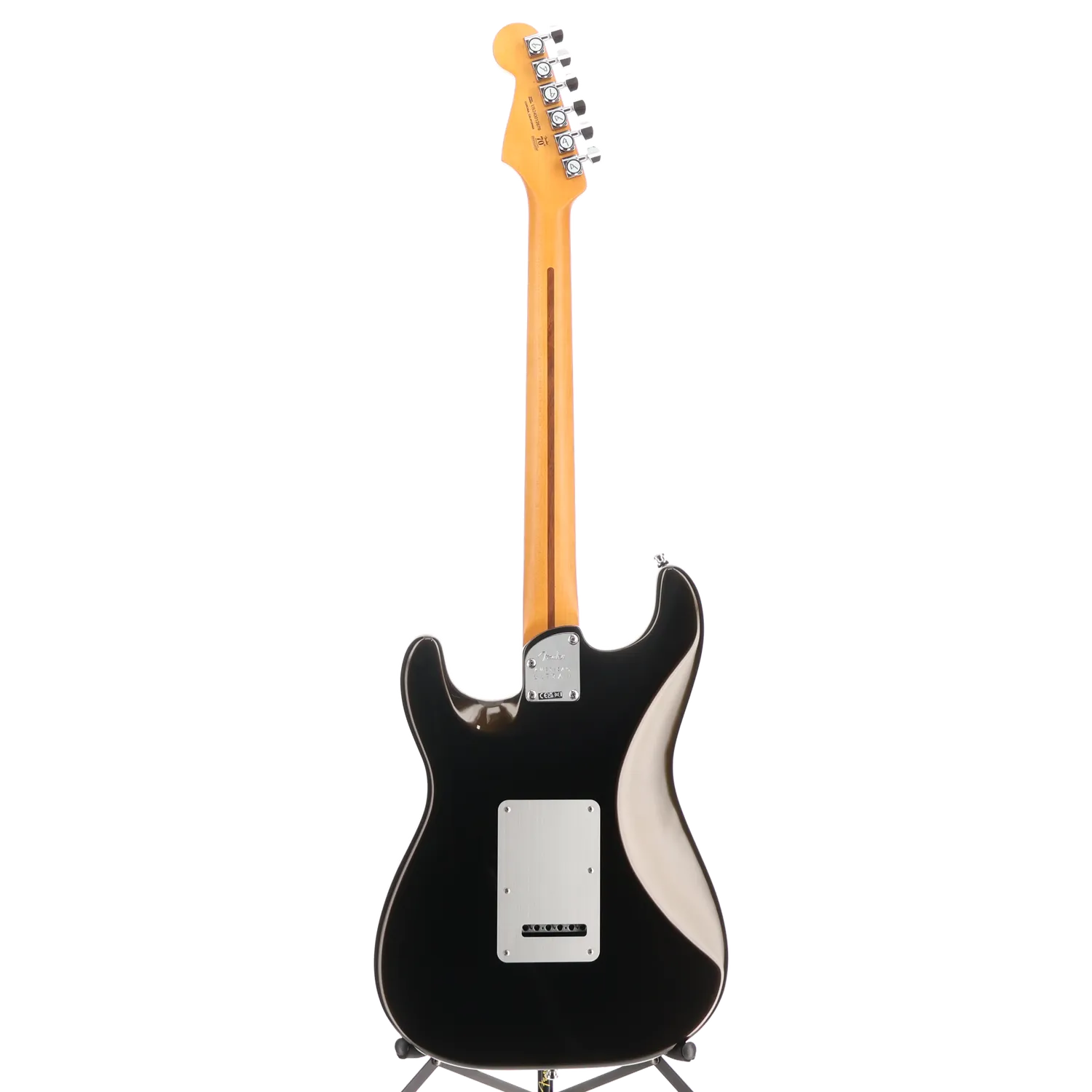 American Ultra II Stratocaster HSS, Ebony Fingerboard, Texas Tea (B4) (12679)