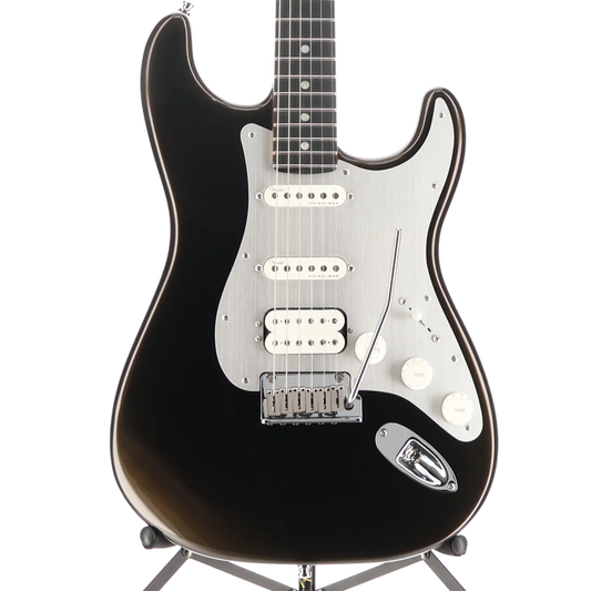 American Ultra II Stratocaster HSS, Ebony Fingerboard, Texas Tea (B4) (12679)