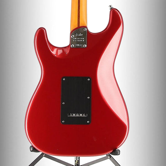 American Ultra II Stratocaster HSS, Maple Fingerboard, Sinister Red (L12) (46004)