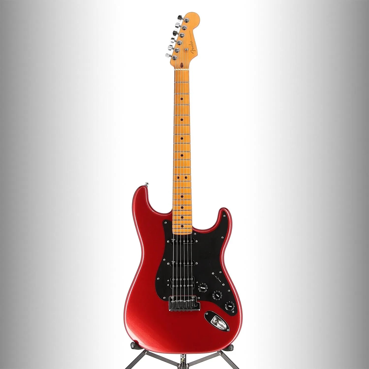 American Ultra II Stratocaster HSS, Maple Fingerboard, Sinister Red (L12) (46004)