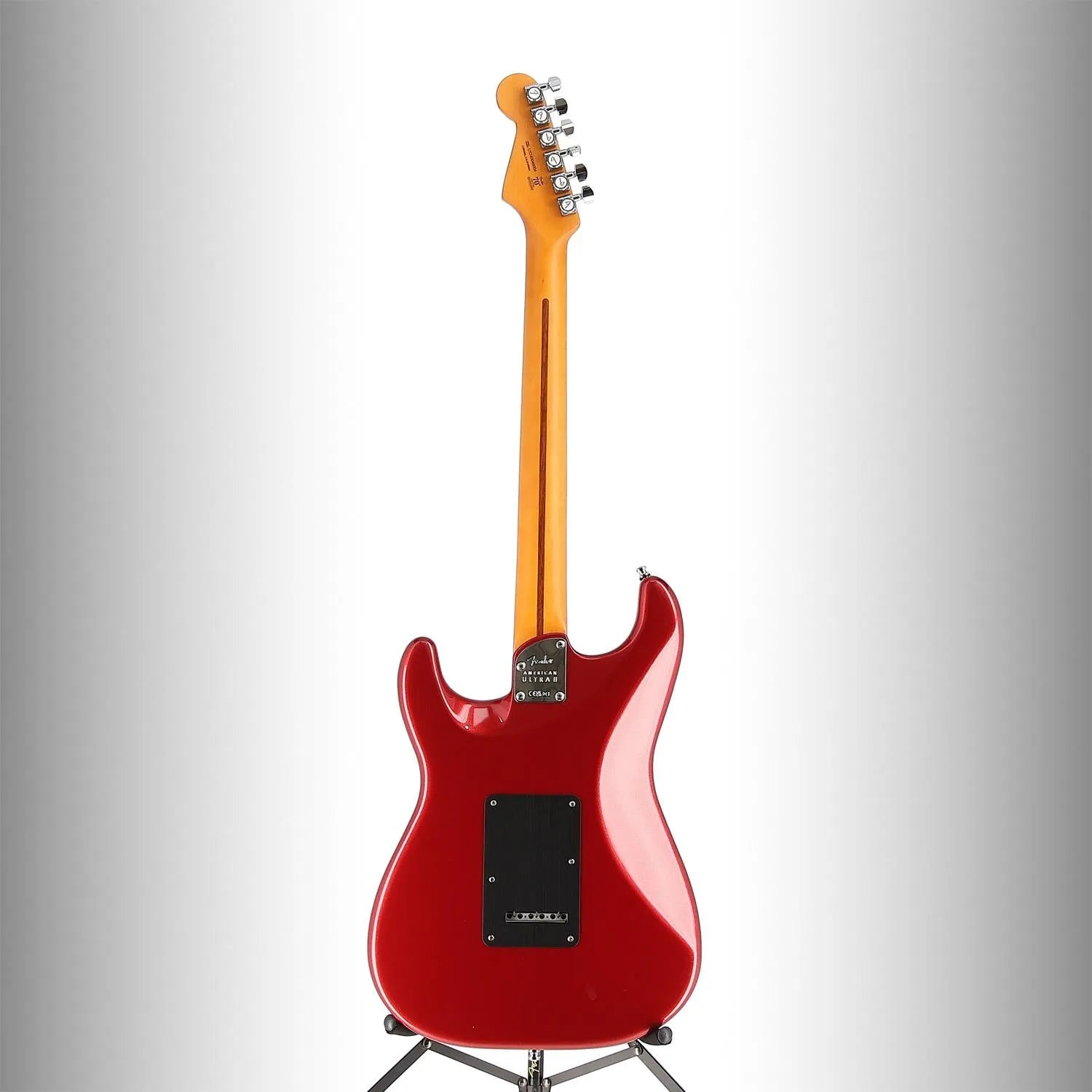 American Ultra II Stratocaster HSS, Maple Fingerboard, Sinister Red (L12) (46004)