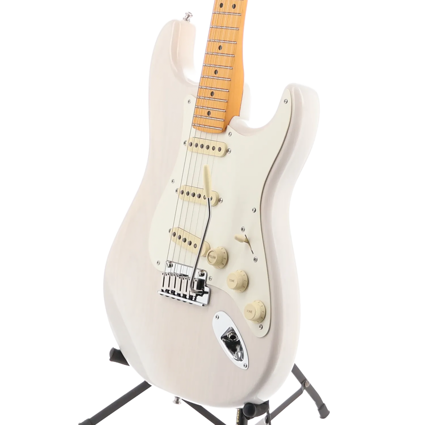 American Ultra Luxe Vintage '50s Stratocaster, Maple Fingerboard, White Blonde (X9) (20971)