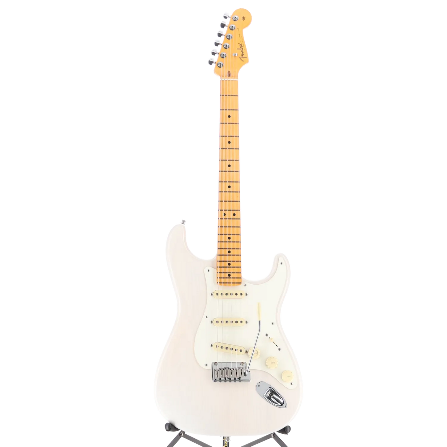 American Ultra Luxe Vintage '50s Stratocaster, Maple Fingerboard, White Blonde (X9) (20971)