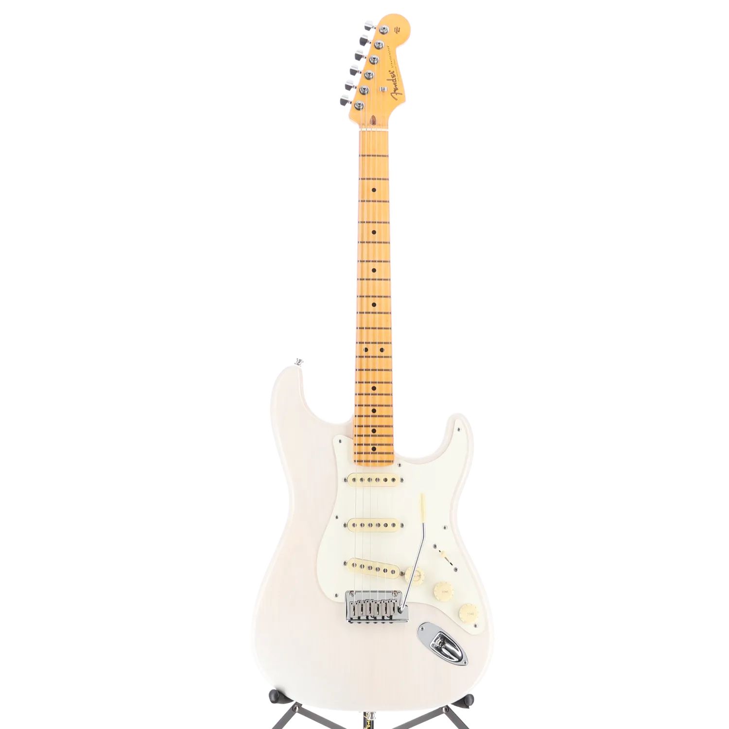 American Ultra Luxe Vintage '50s Stratocaster, Maple Fingerboard, White Blonde (X9) (20971)