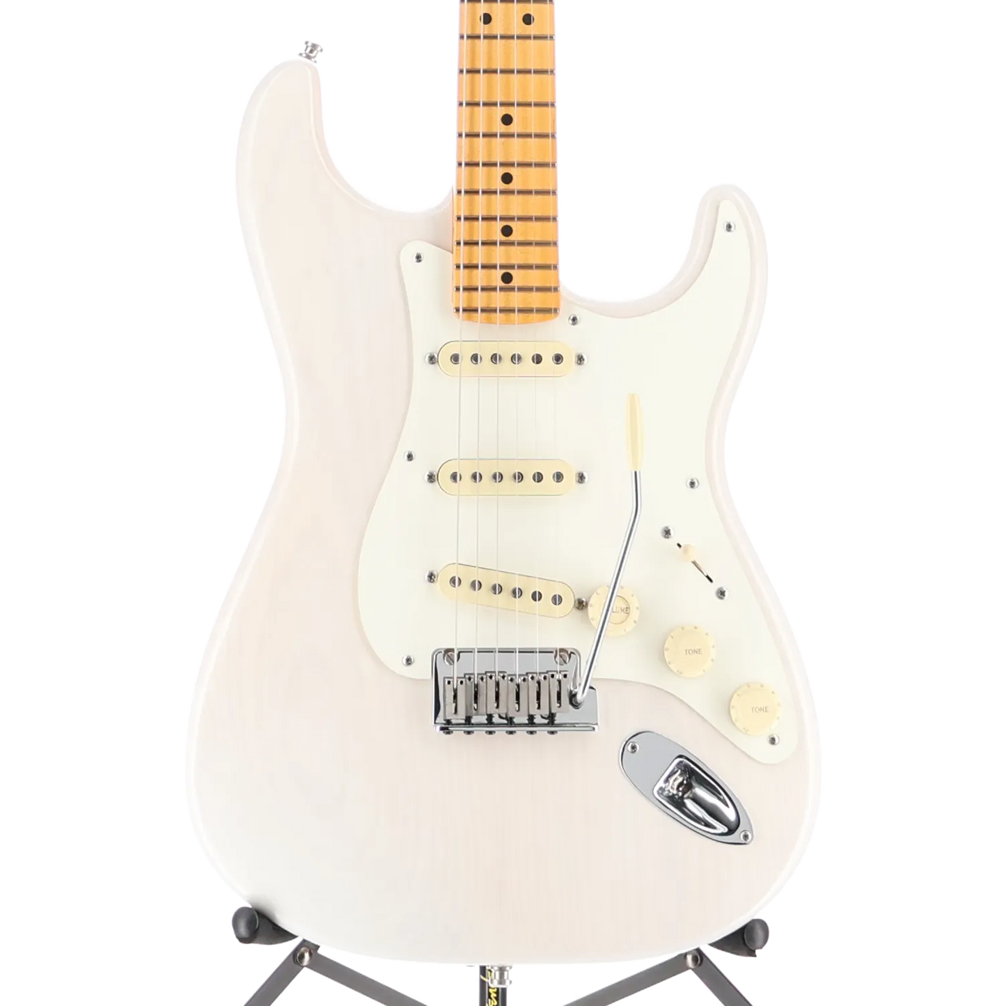 American Ultra Luxe Vintage '50s Stratocaster, Maple Fingerboard, White Blonde (X9) (20971)
