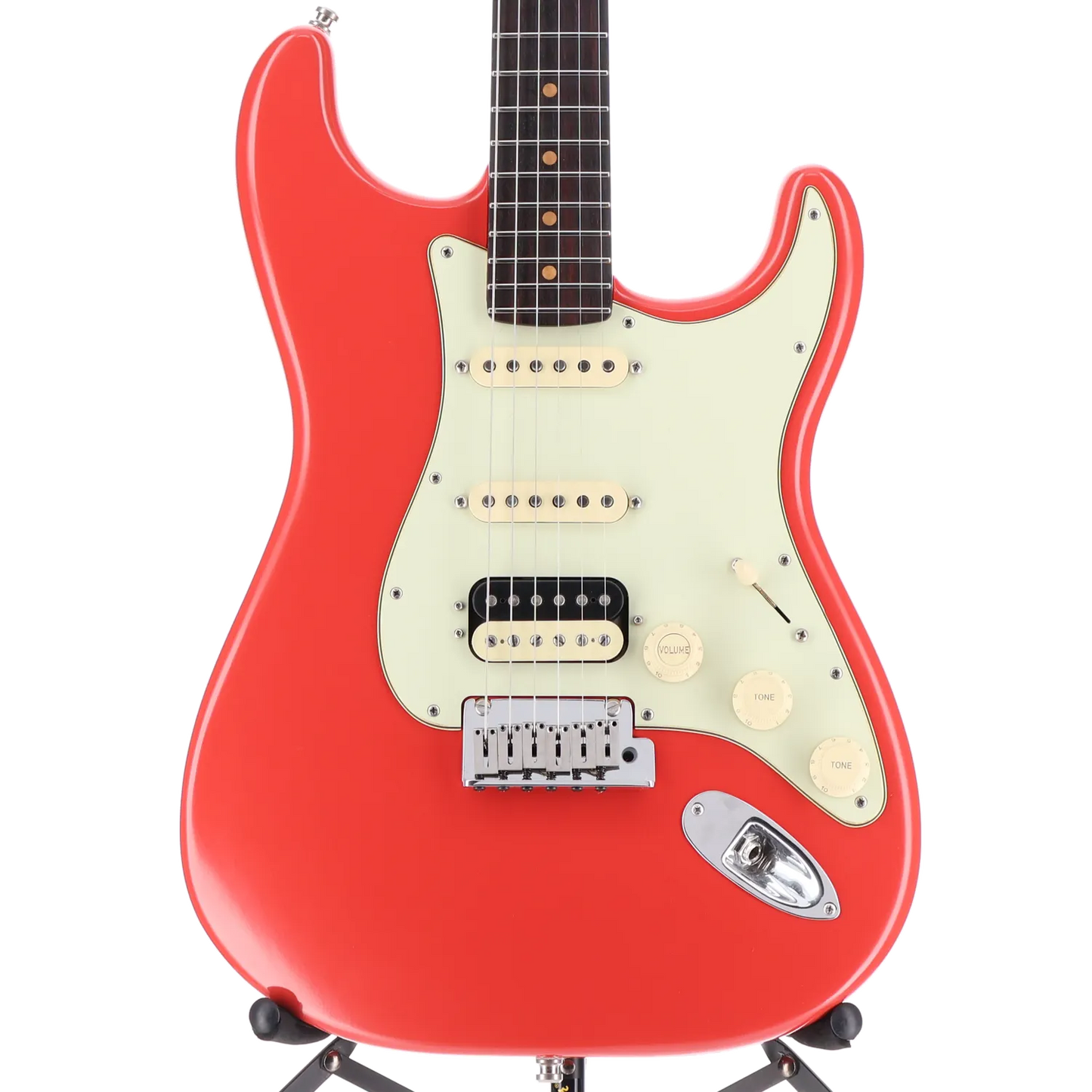 American Ultra Luxe Vintage '60s Stratocaster® HSS, Rosewood Fingerboard, Fiesta Red (RC3) (30597)