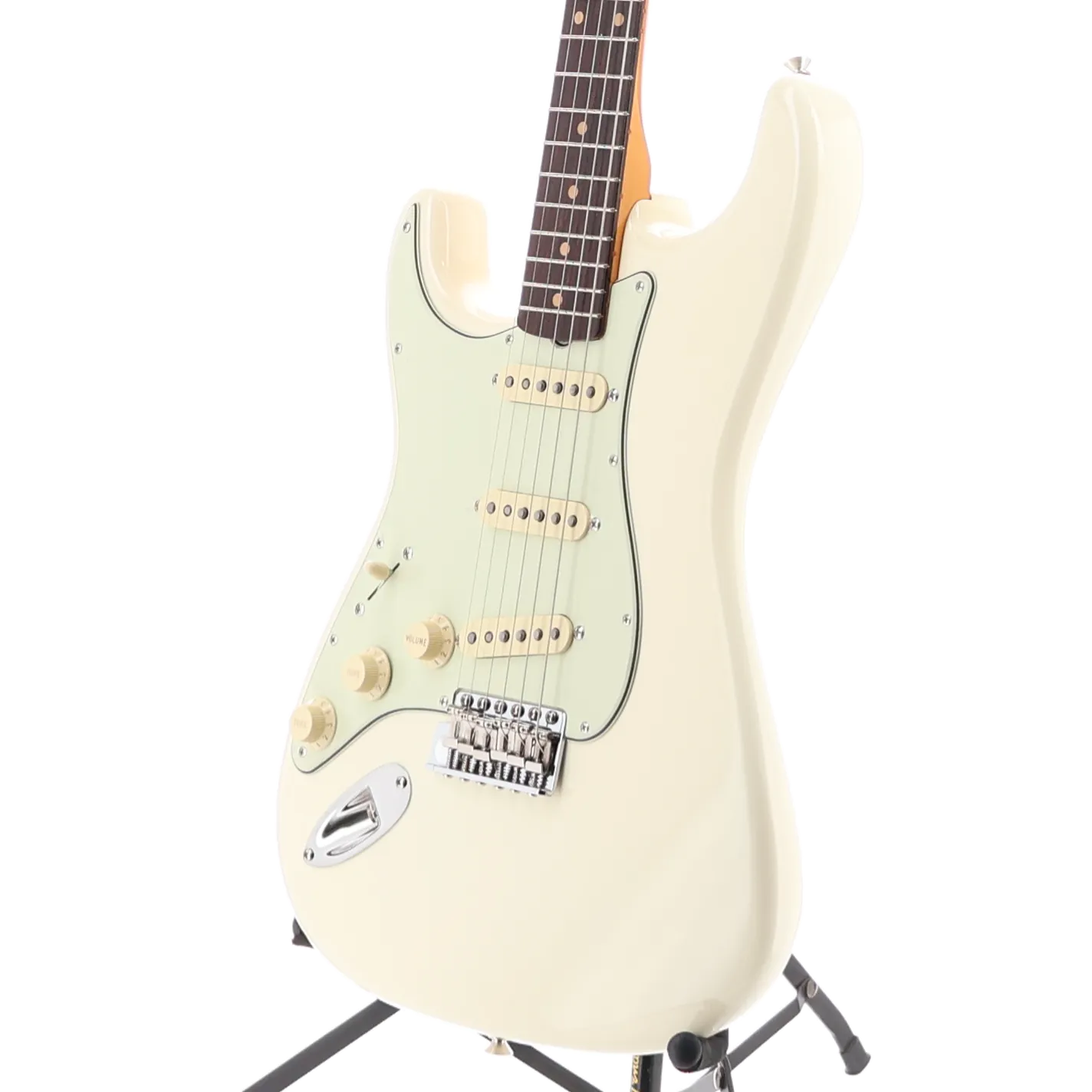American Vintage II 1961 Stratocaster Left-Hand, Rosewood Fingerboard, Olympic White (BB8) (58538)