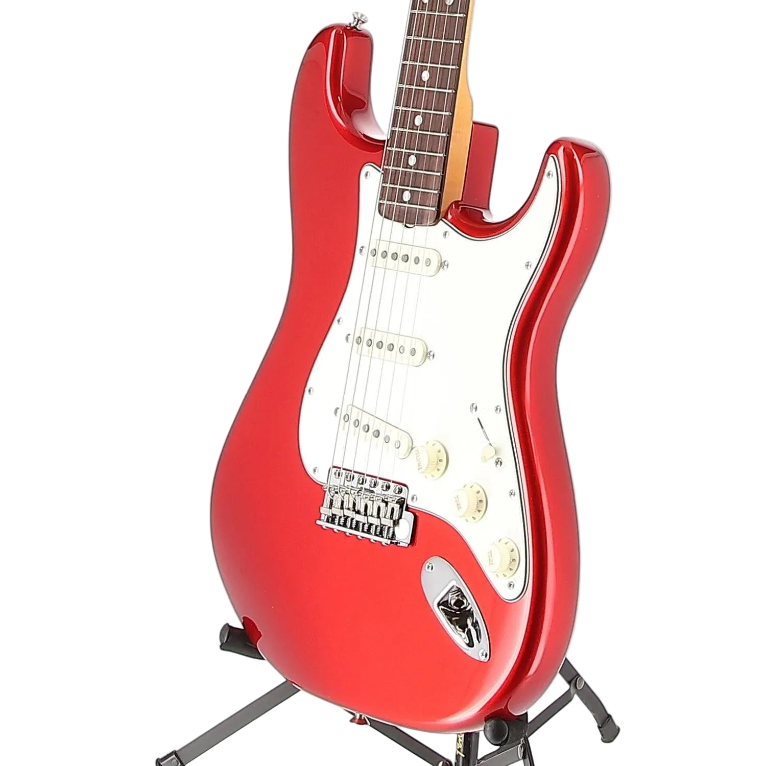 American Vintage II 1965 Stratocaster®, Round-Lam Rosewood Fingerboard, Candy Apple Red (L7) (51813)
