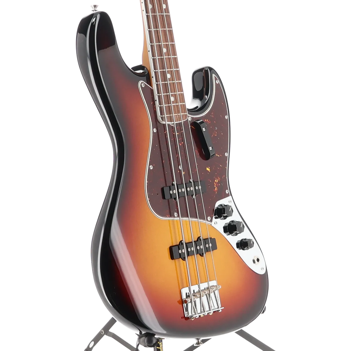 American Vintage II 1966 Jazz Bass, Rosewood Fingerboard, 3-Color Sunburst (RC3) (27874)