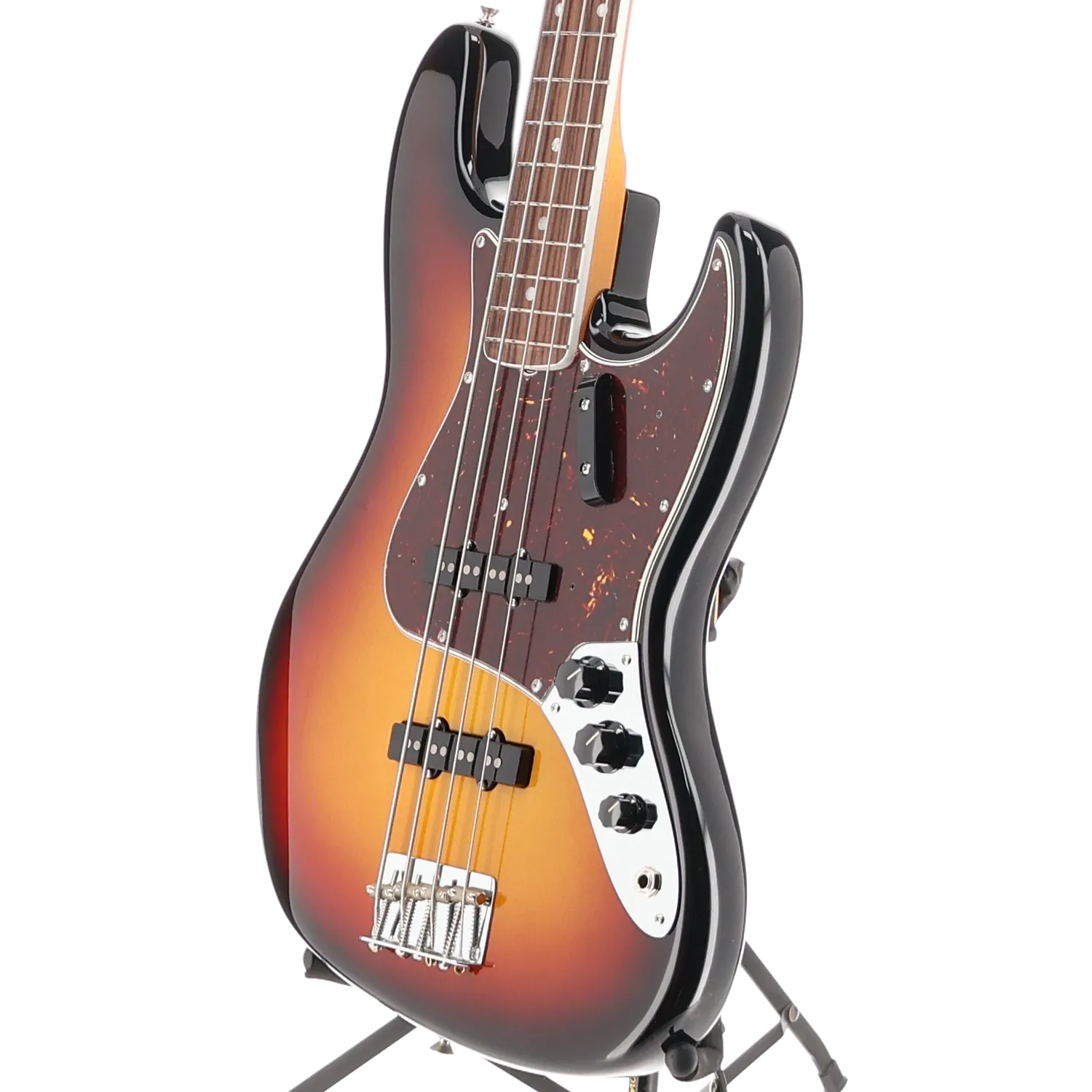 American Vintage II 1966 Jazz Bass, Rosewood Fingerboard, 3-Color Sunburst (RC3) (27874)