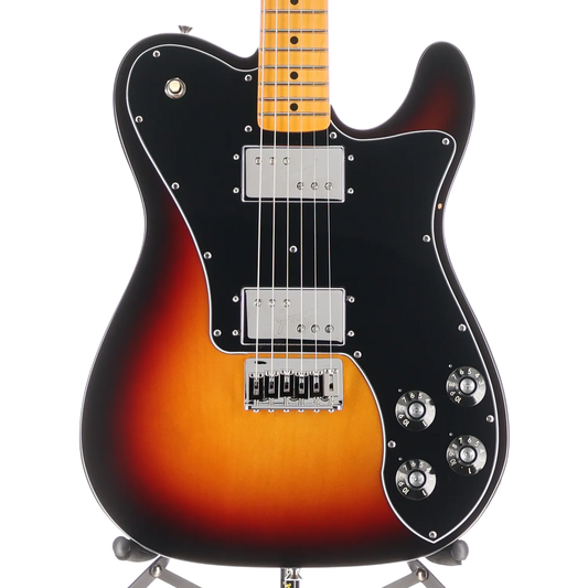 American Vintage II 1975 Telecaster Deluxe, Maple Fingerboard, 3-Color Sunburst (T10) (13450)