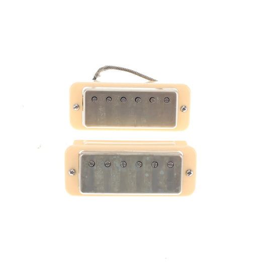 Antiquity II Adjustable Mini-Humbucker Set - Aged Nickel Cover [12K]