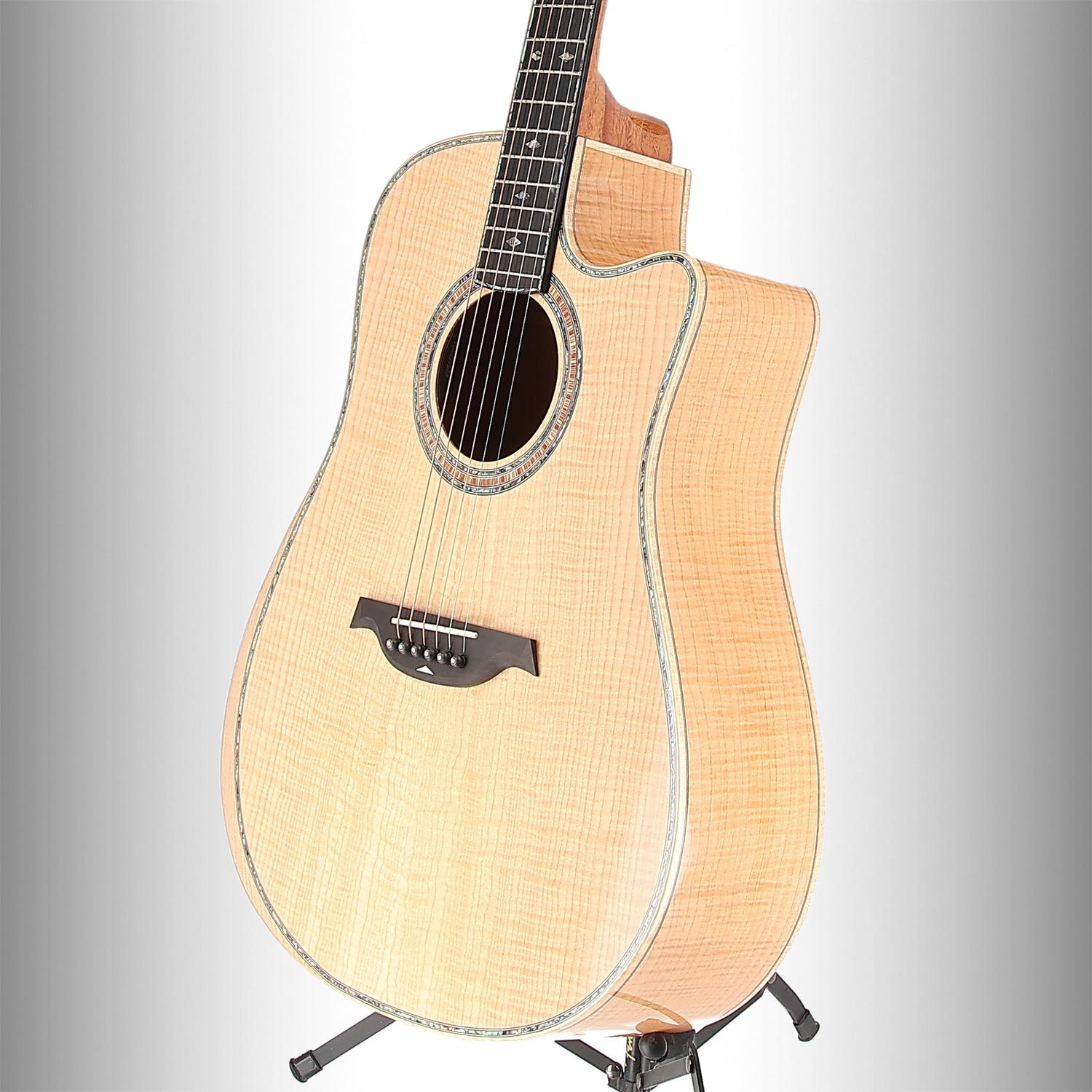 BC Rich 6-string Acoustic-electric with Maple Top, Maple Back and Sides, Flame Maple, Pro Setup (S1) (00053)