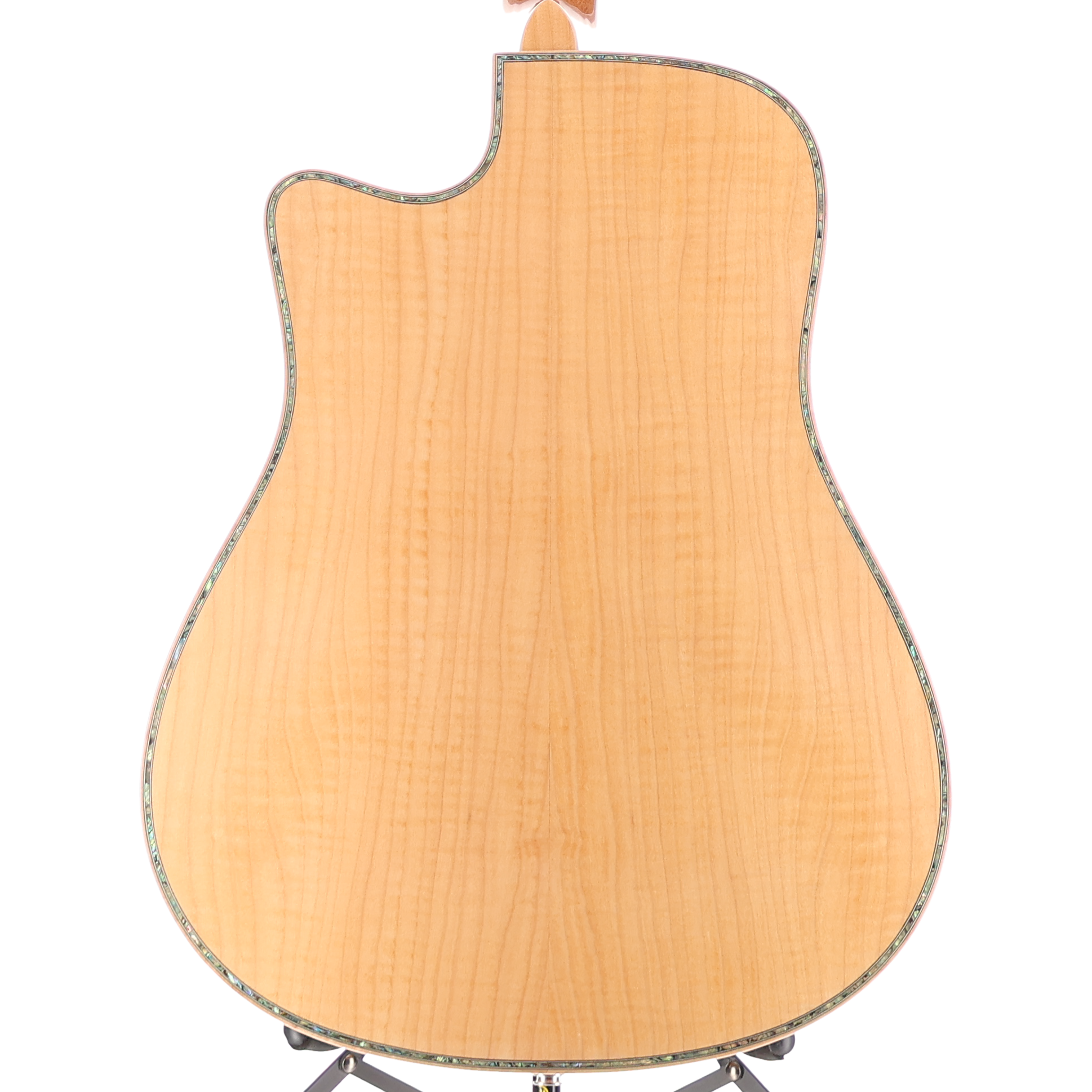 BC Rich 6-string Acoustic-electric with Maple Top, Maple Back and Sides, Mahogany Neck, and Ebony Fingerboard - Flame Maple (P) (00008)