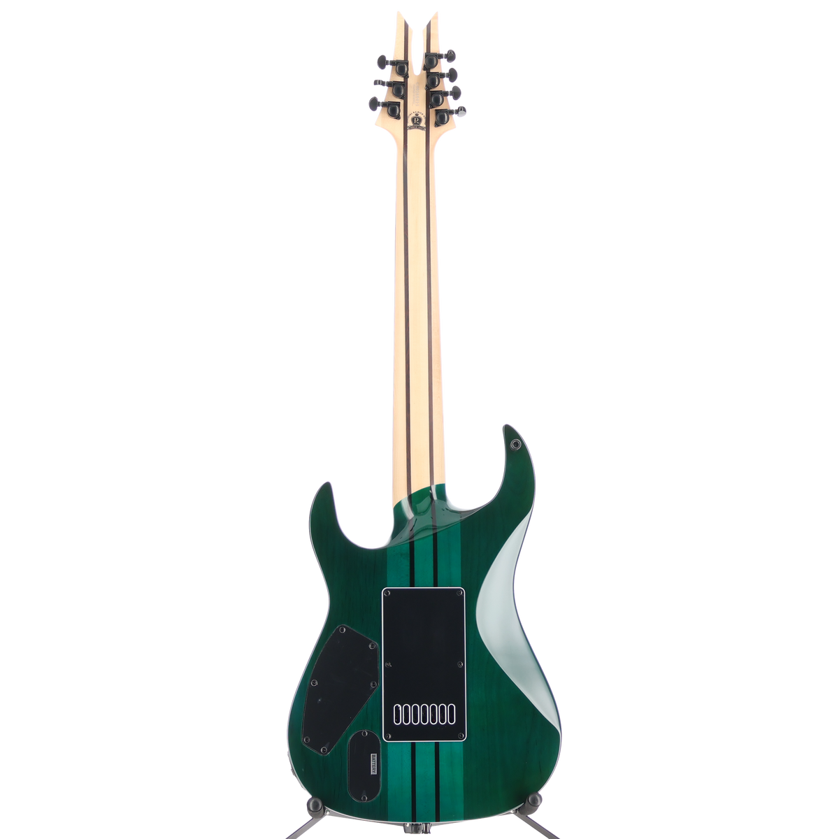 BC Rich Andy James Signature 7 Evertune Electric Guitar - Transparent Green (SR) (60412)