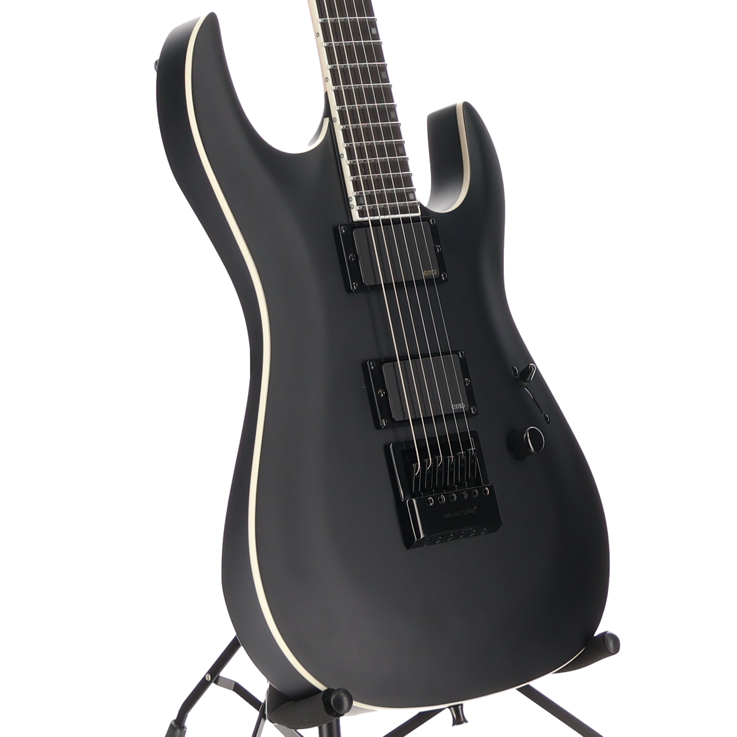 BC Rich Andy James Signature Assassin 6 Matte Black - EMG 85 & 81 Pickup Mod (SR) (60328)