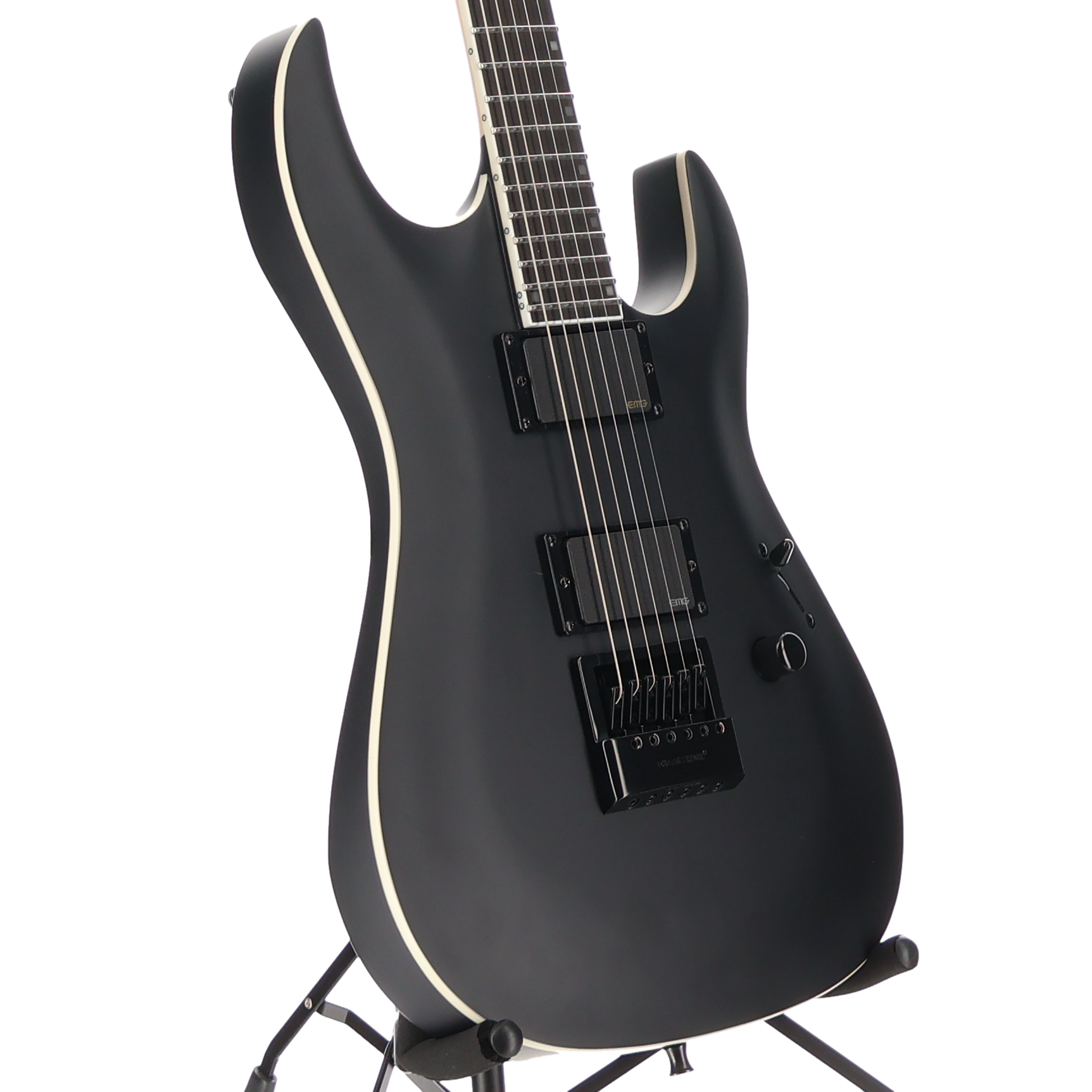 BC Rich Andy James Signature Assassin 6 Matte Black - EMG 85 & 81 Pickup Mod (SR) (60328)