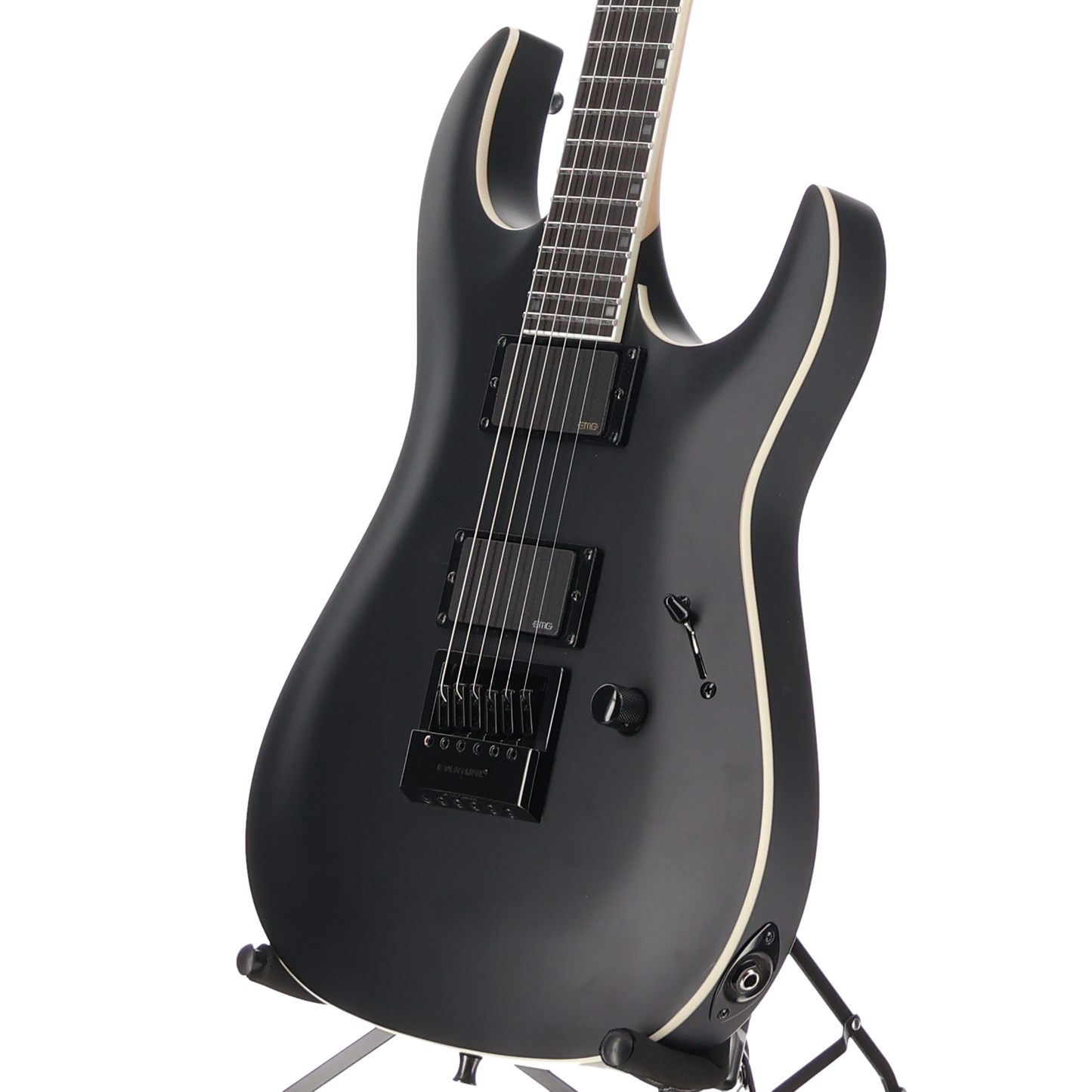 BC Rich Andy James Signature Assassin 6 Matte Black - EMG 85 & 81 Pickup Mod (SR) (60328)